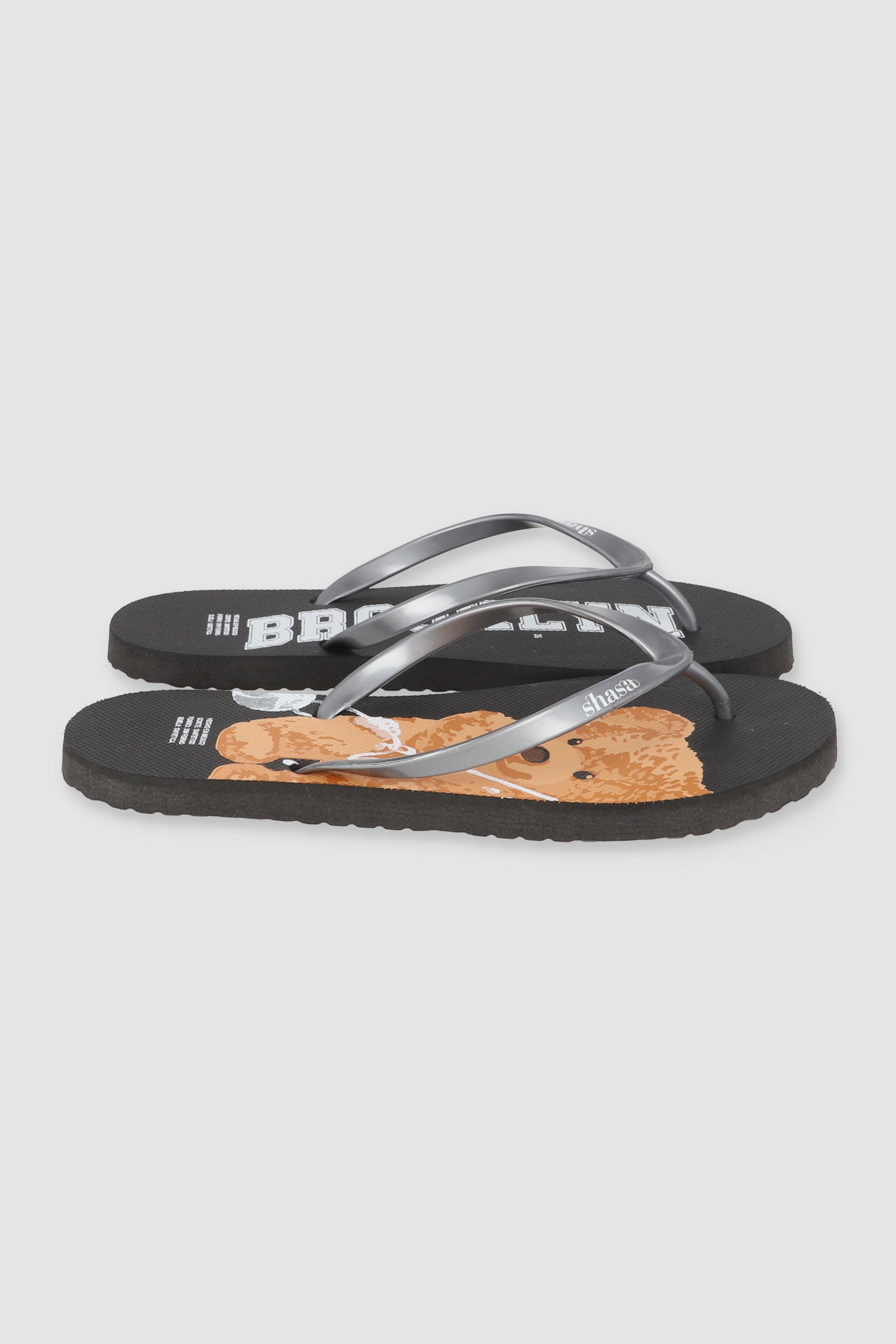 Flip Flops Oso Brooklyn NEGRO
