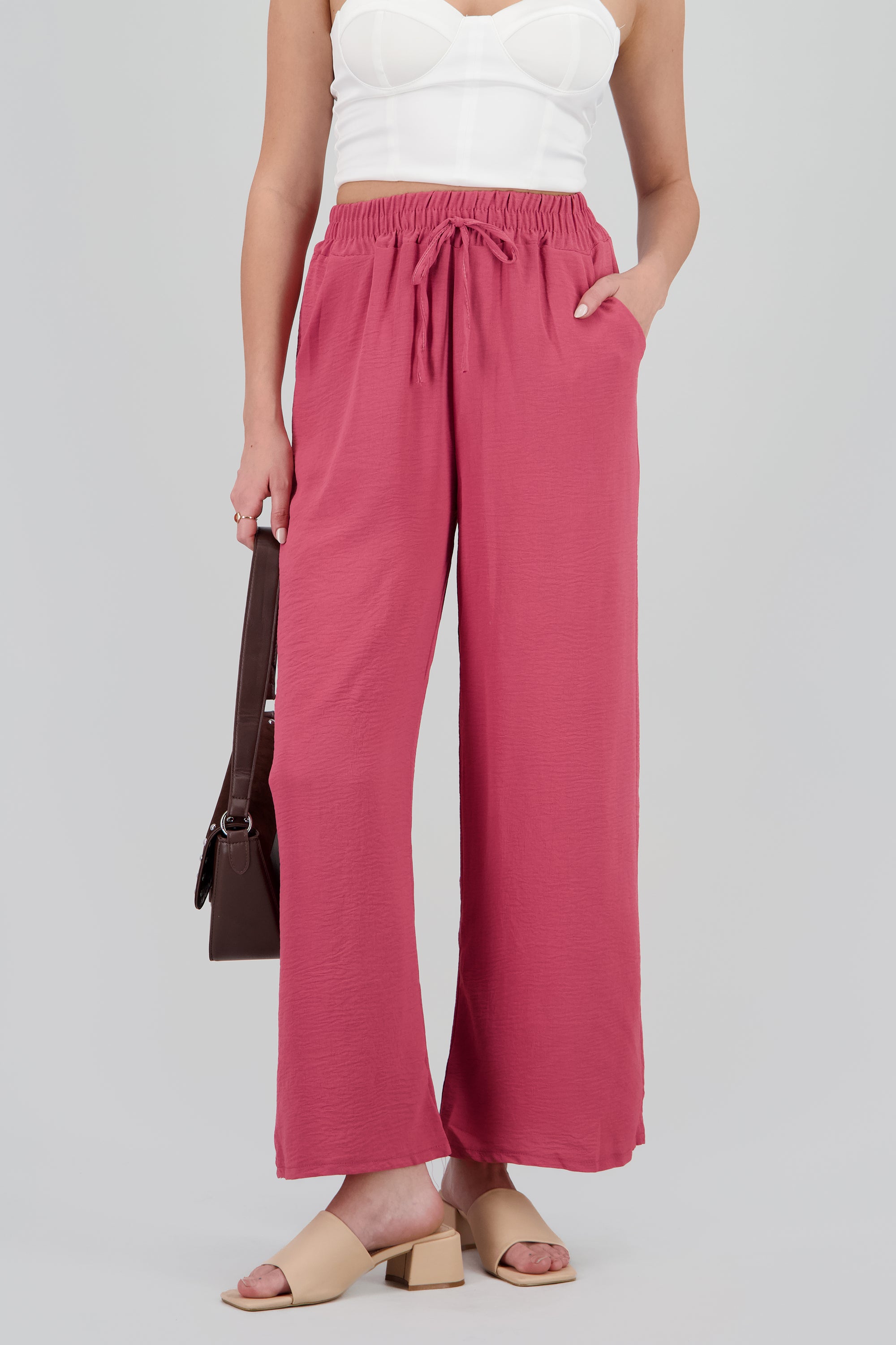 Pantalon ligero liso MALVA
