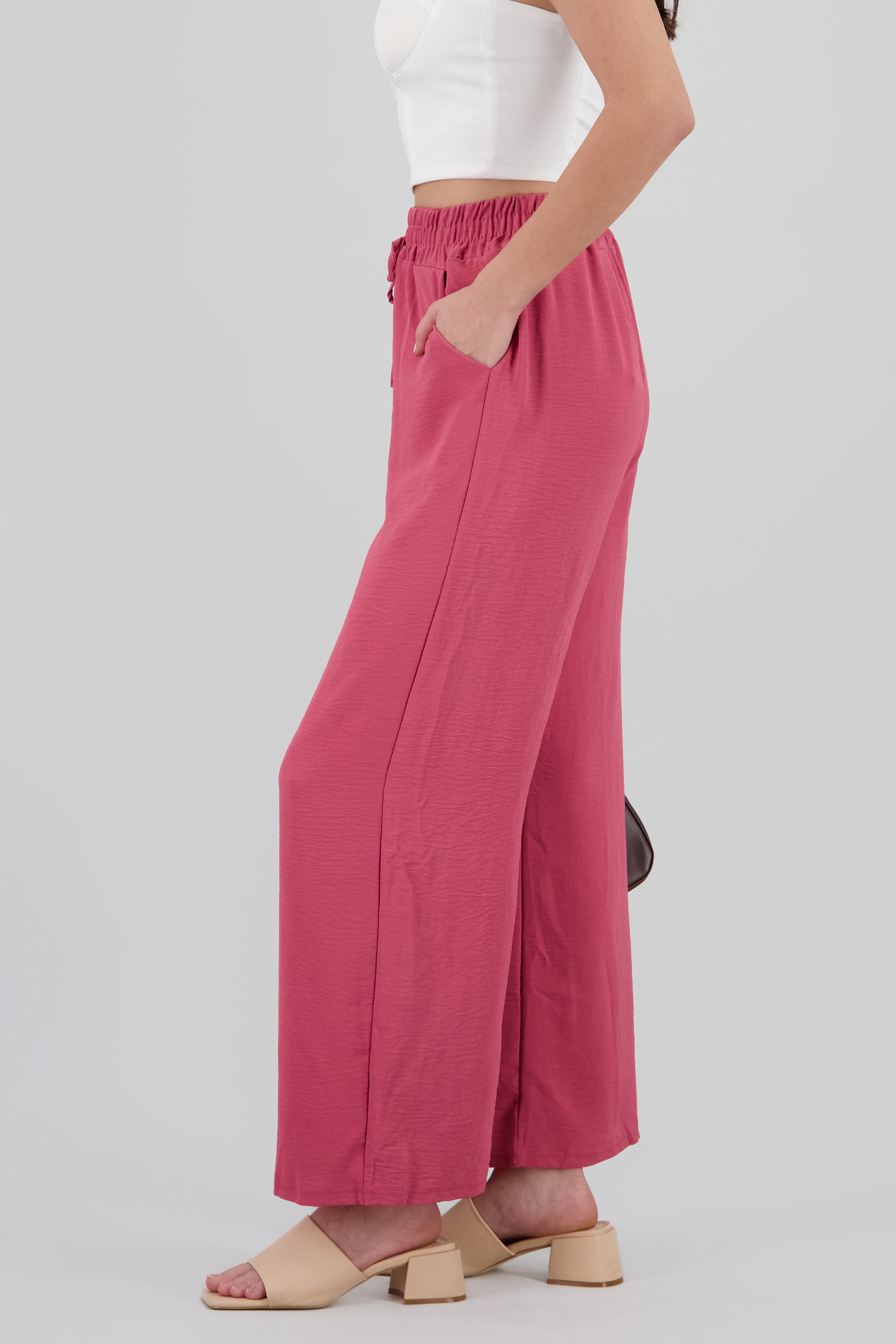 Pantalon ligero liso MALVA
