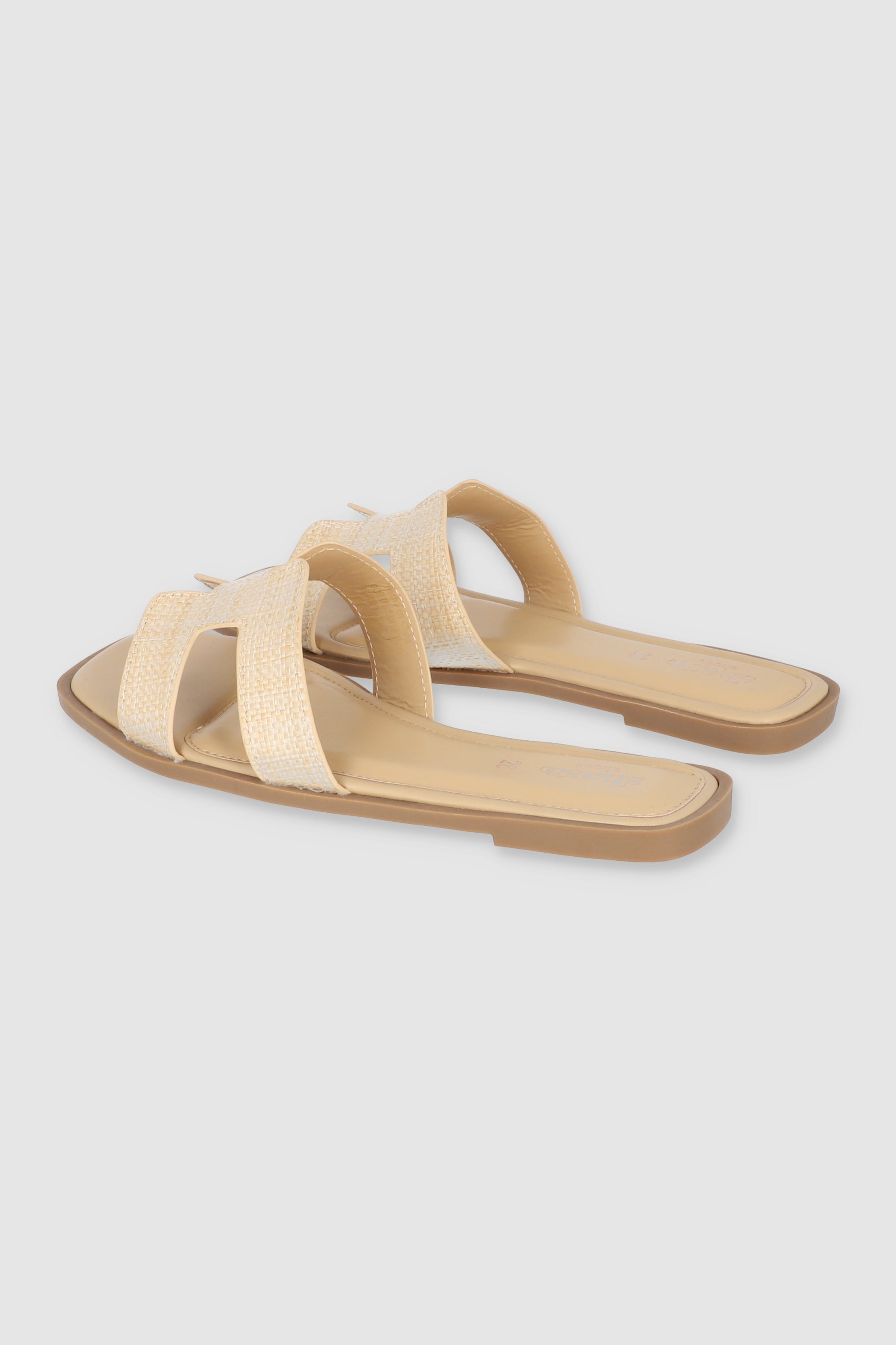 Sandalia greca yute BEIGE