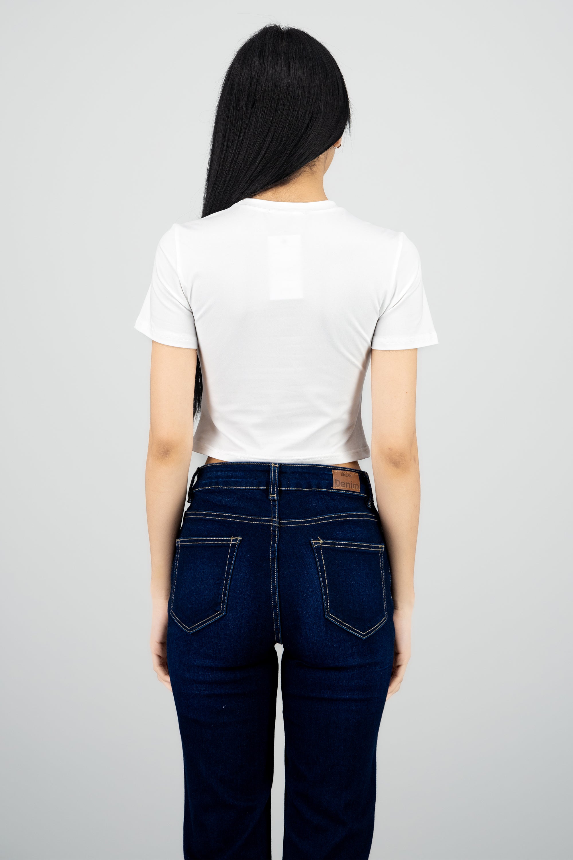 Playera estampada cerezas BLANCO
