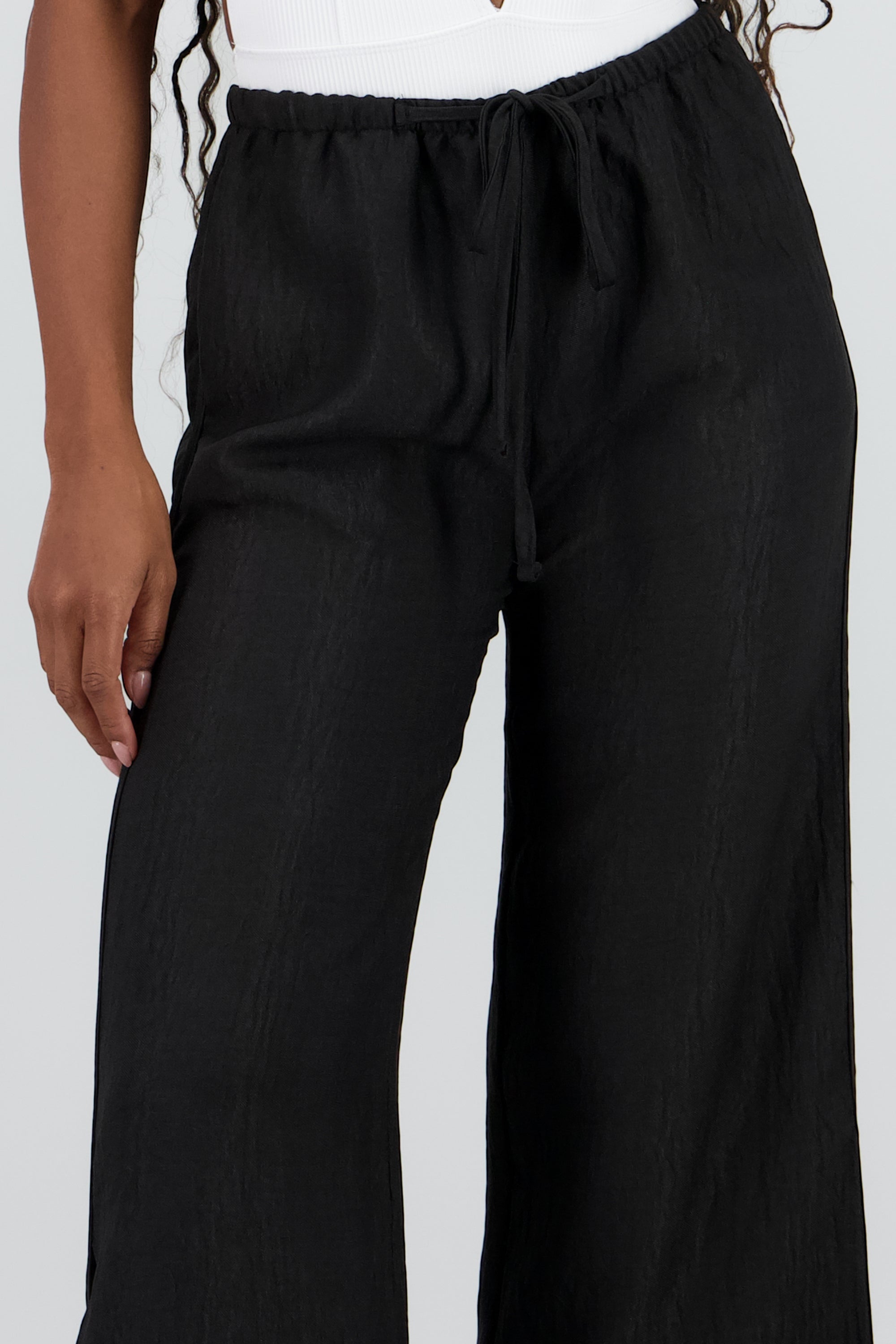 Pantalon cadera abertura NEGRO