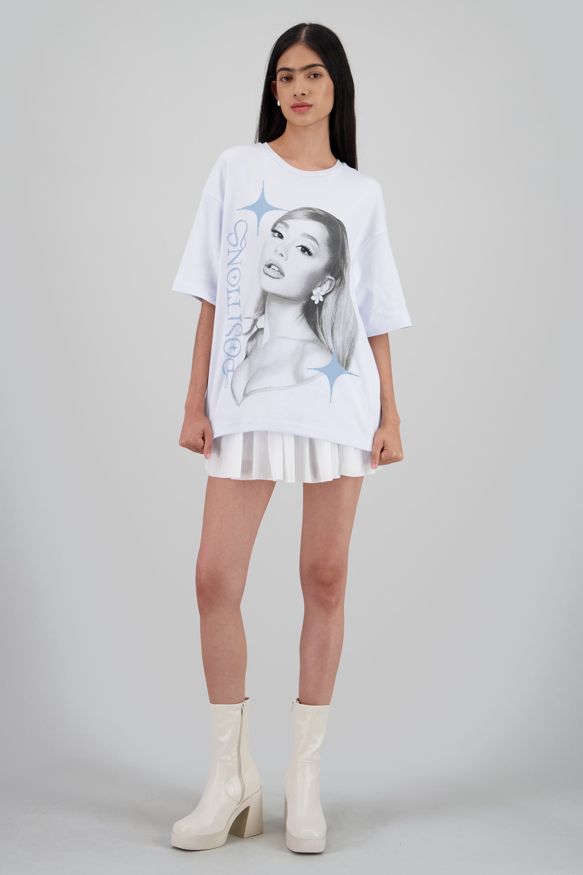 Playera Ariana Grande Positions BLANCO