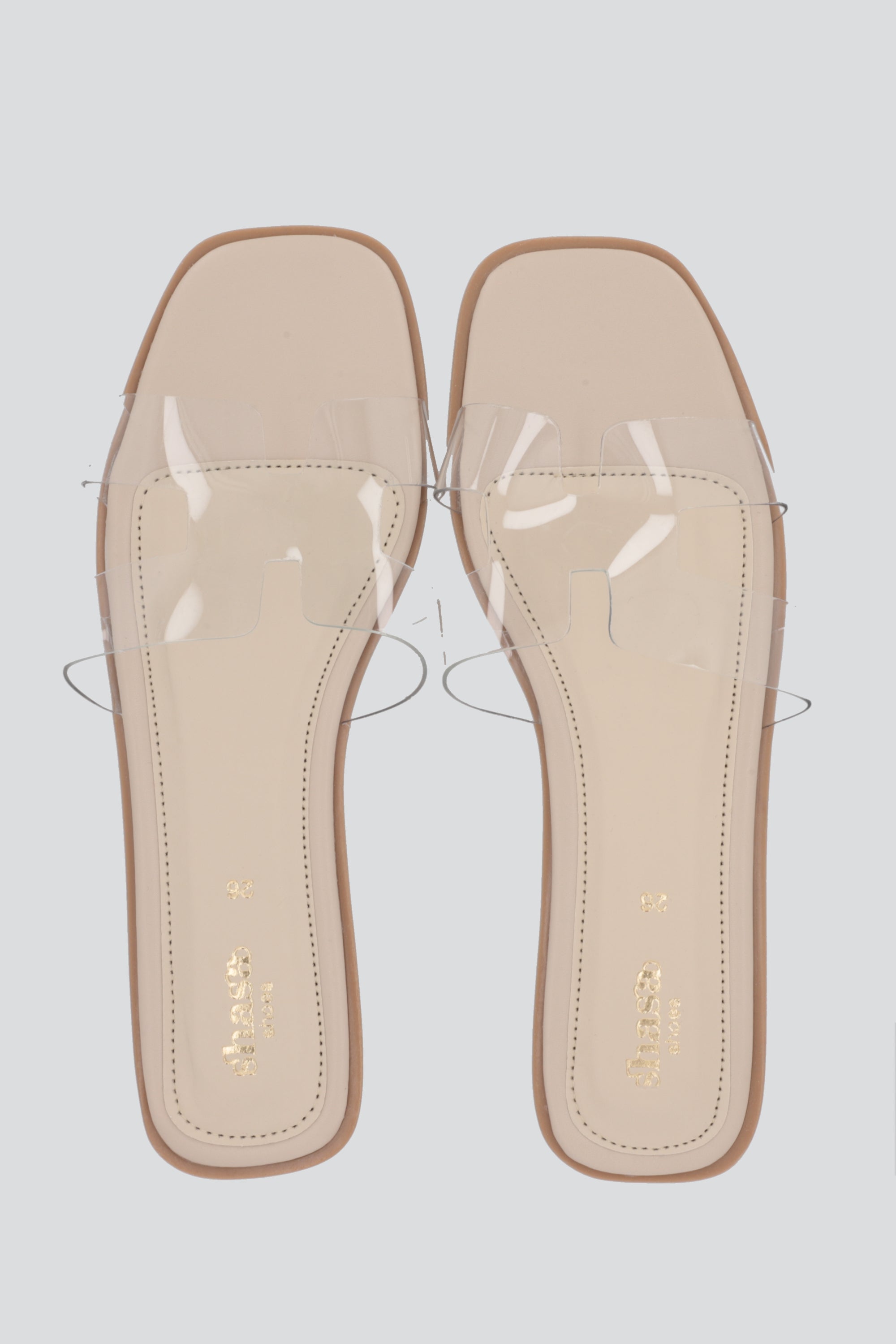 Sandalia greca h TRANSPARENTE
