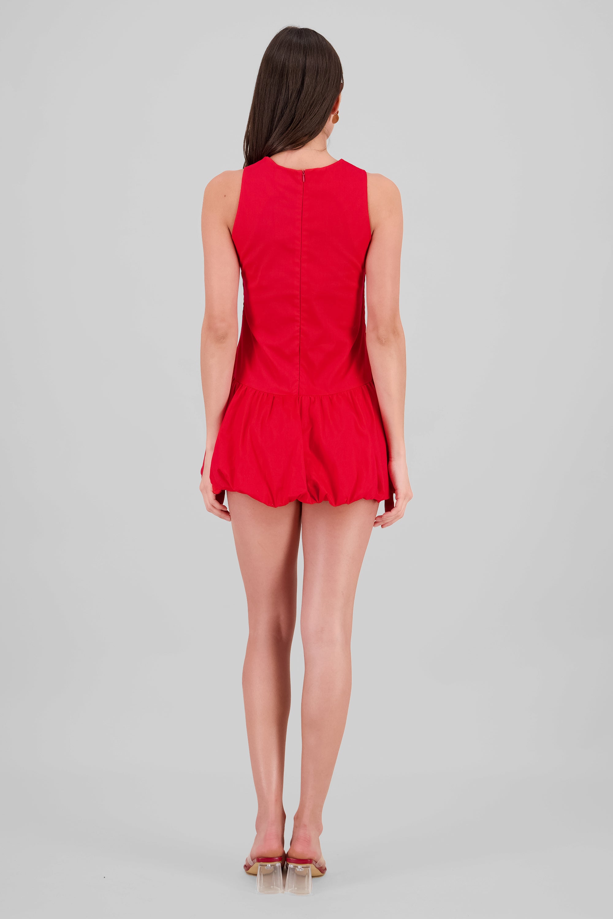 Vestido mini falda globo Hypsters ROJO