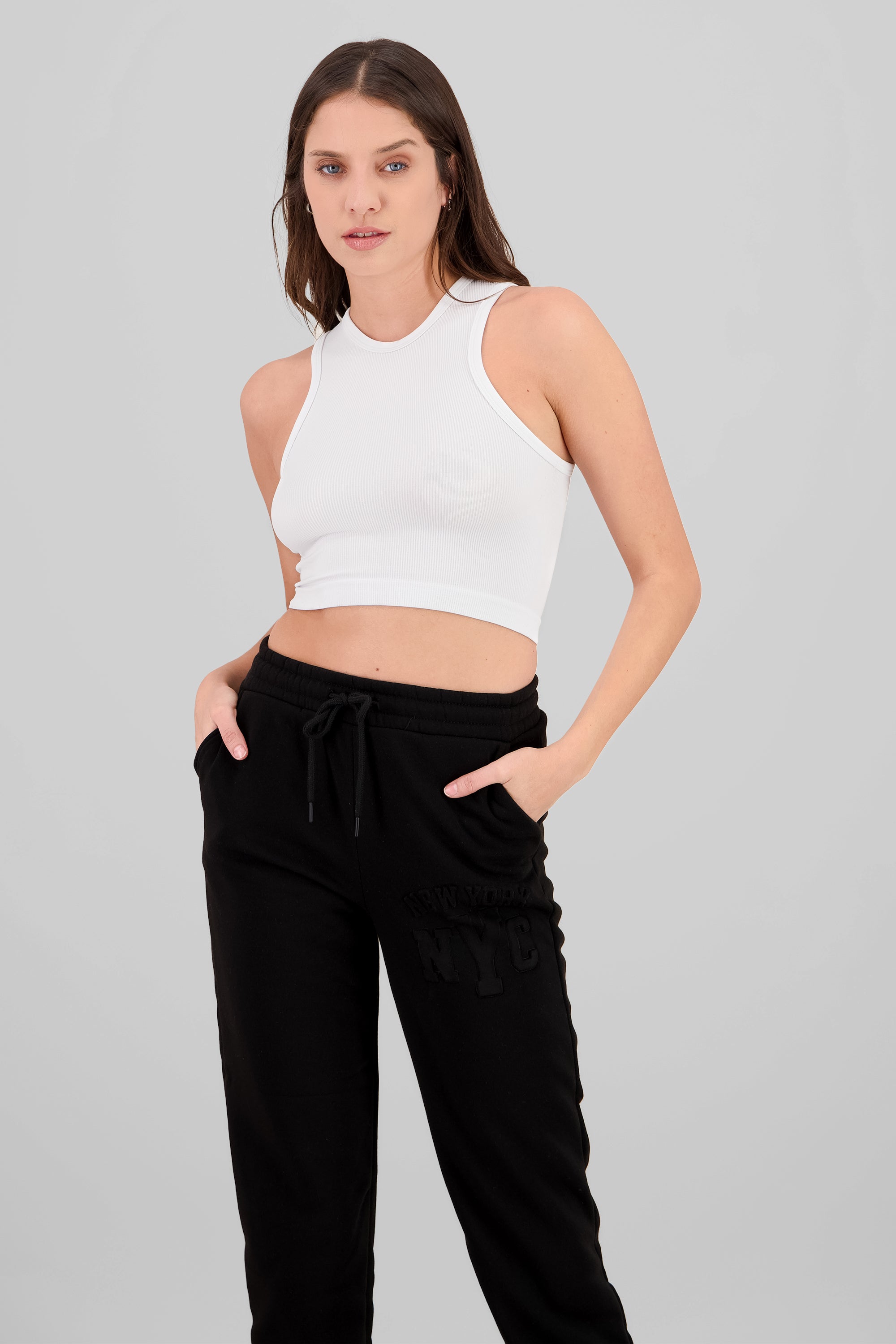 Camiseta Seamless Tirantes BLANCO