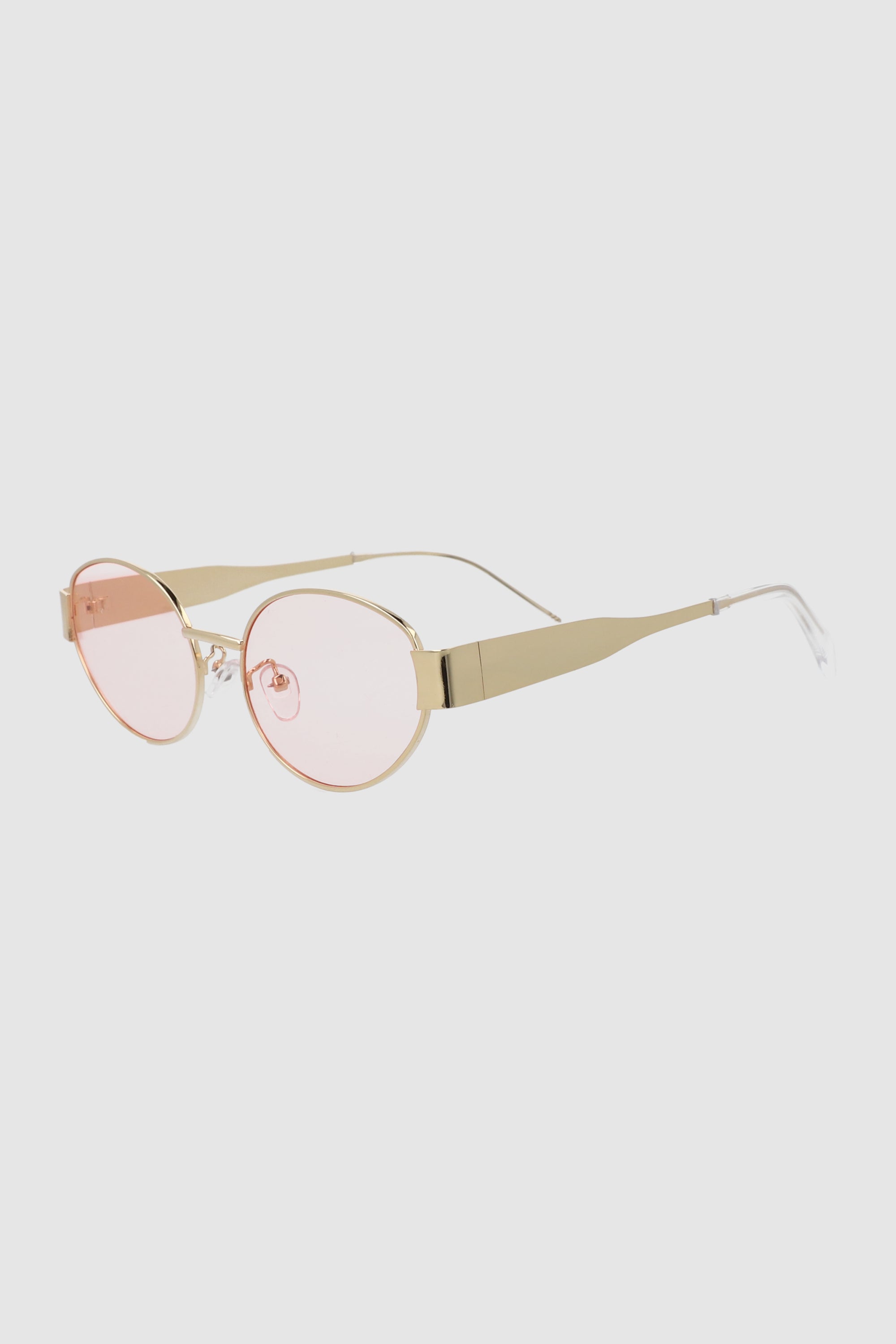 Lentes ovalados sencillos ORO