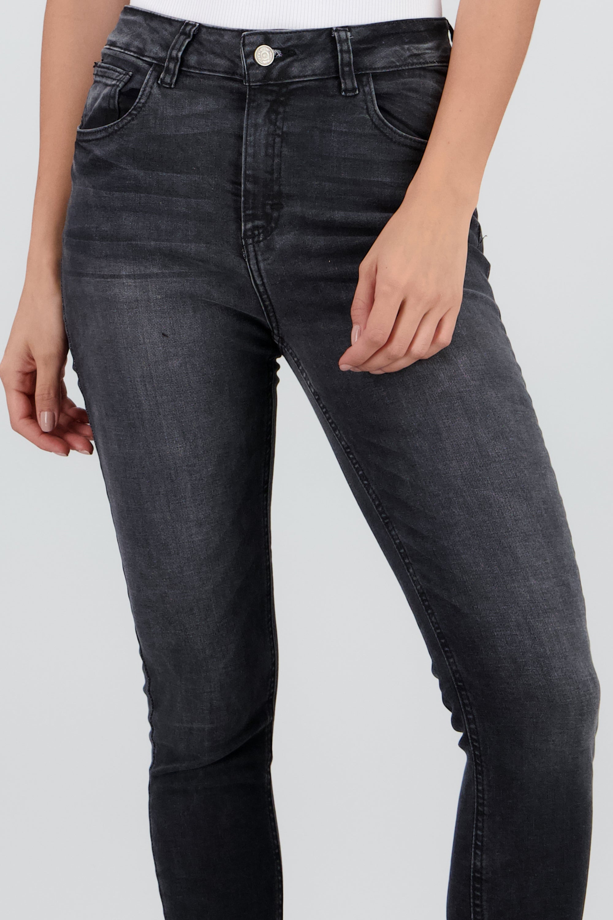 Jeans skinny pinza GRIS