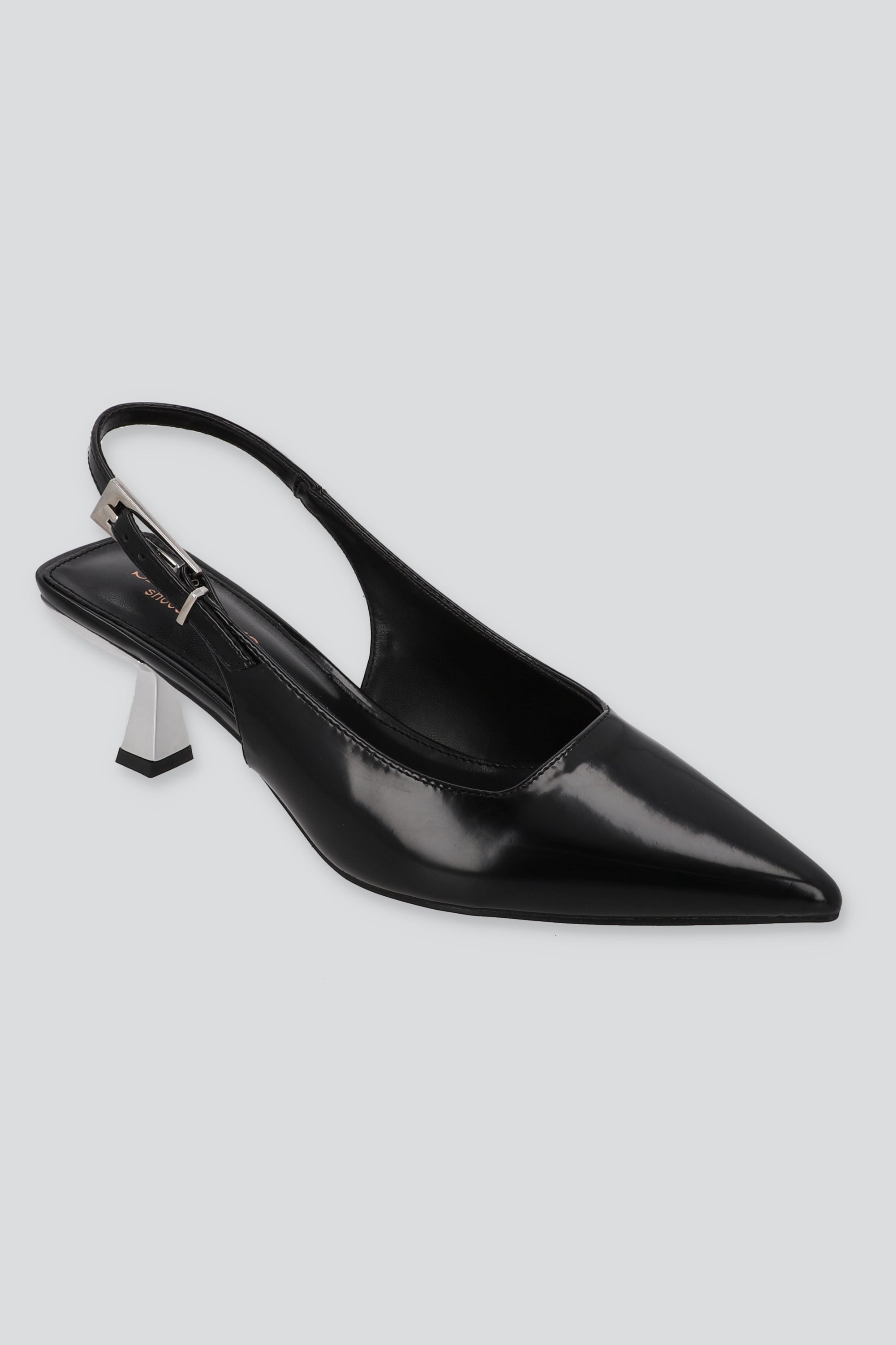 TACON POINTY CROMADO DORADO NEGRO