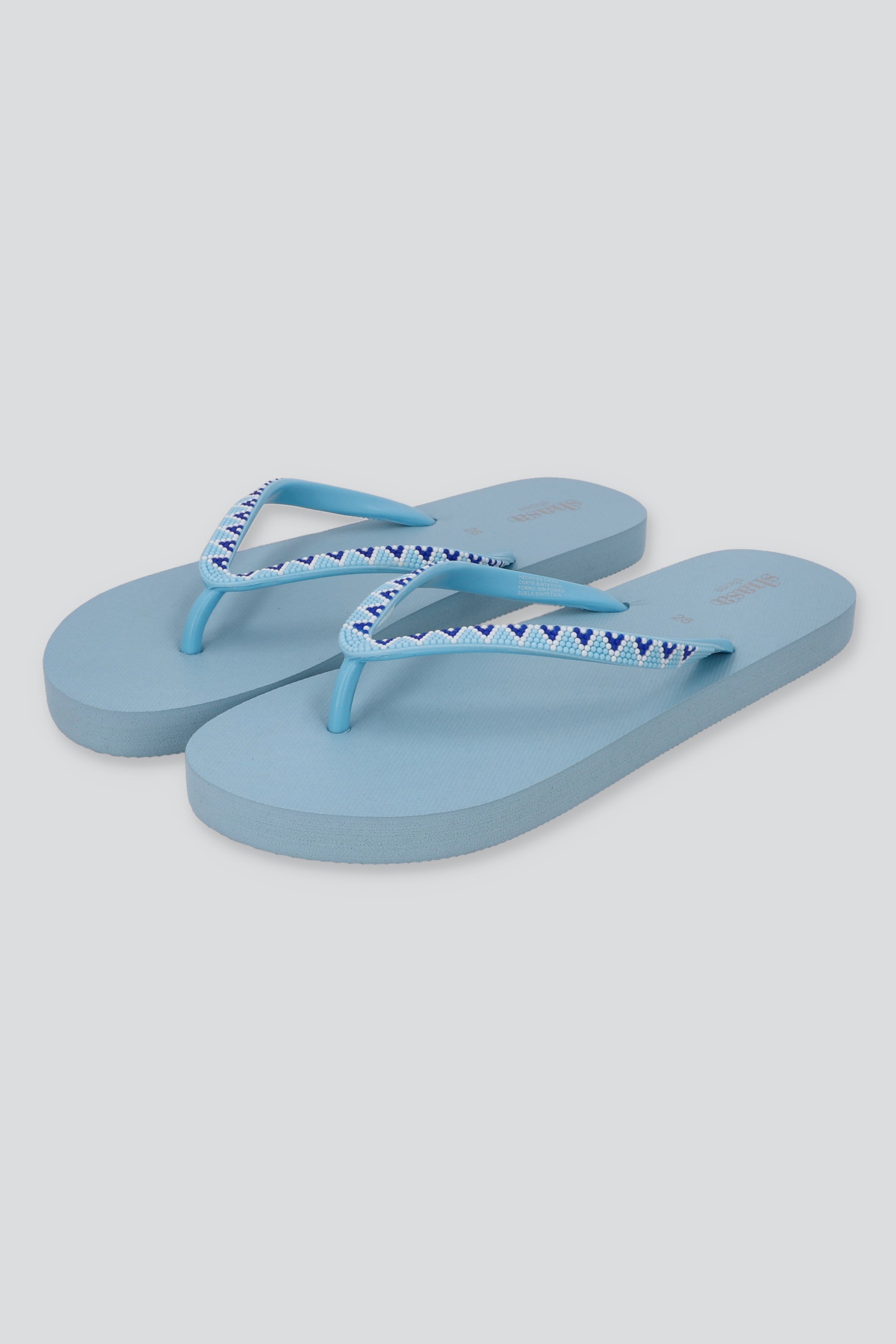 FLIP FLOP 3D MONOCROMATICO AZUL CIELO