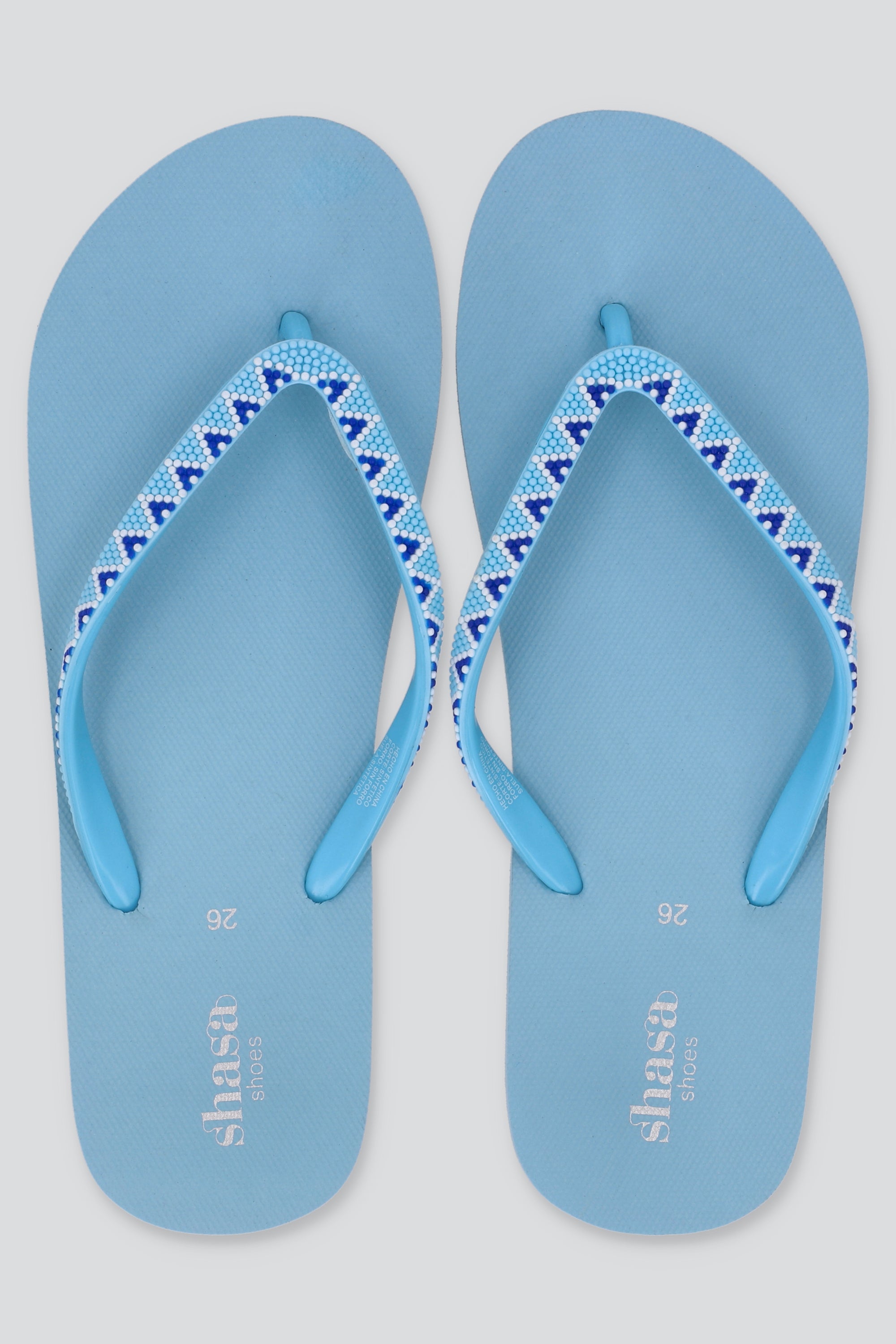 FLIP FLOP 3D MONOCROMATICO AZUL CIELO