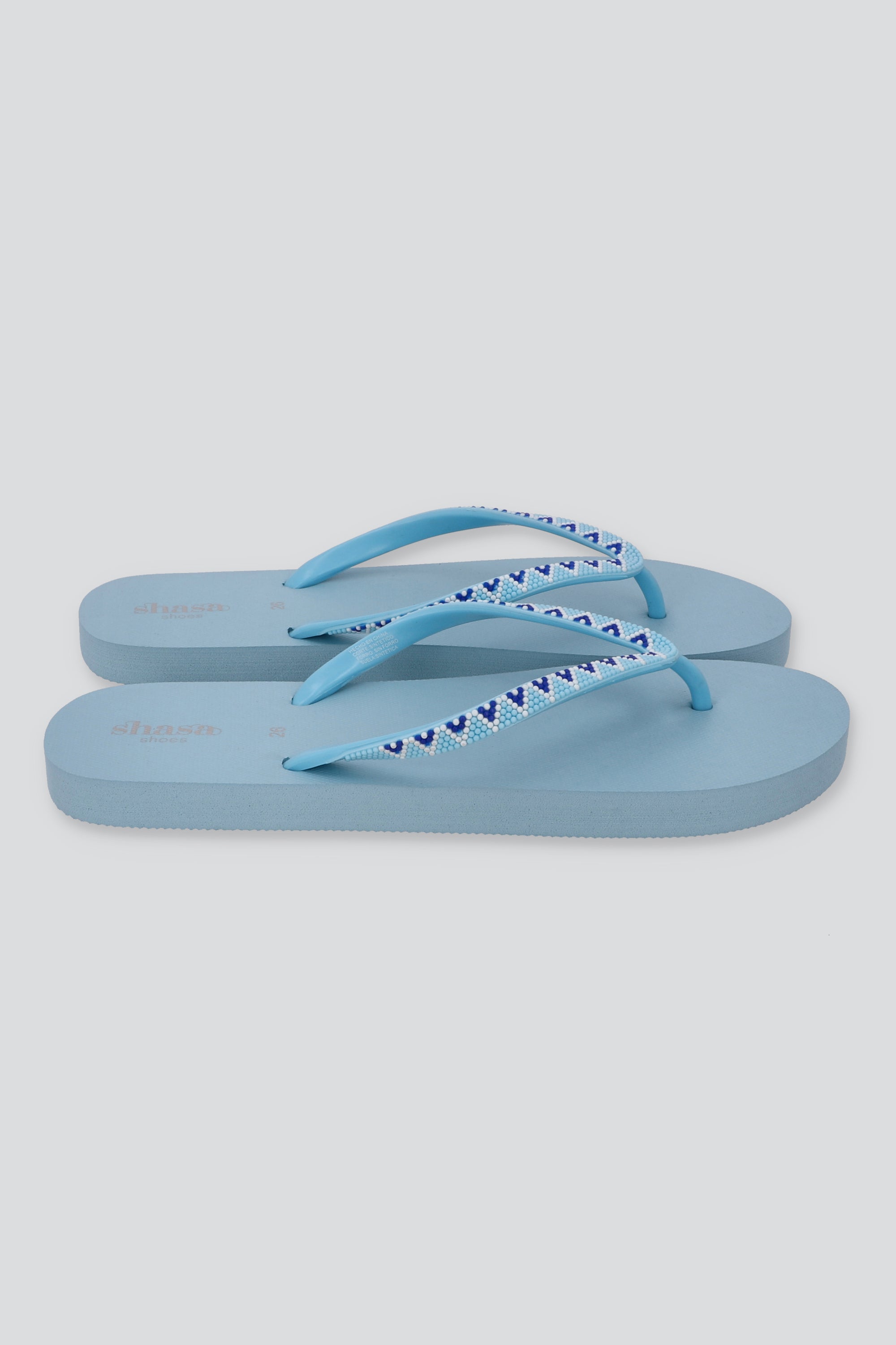 FLIP FLOP 3D MONOCROMATICO AZUL CIELO