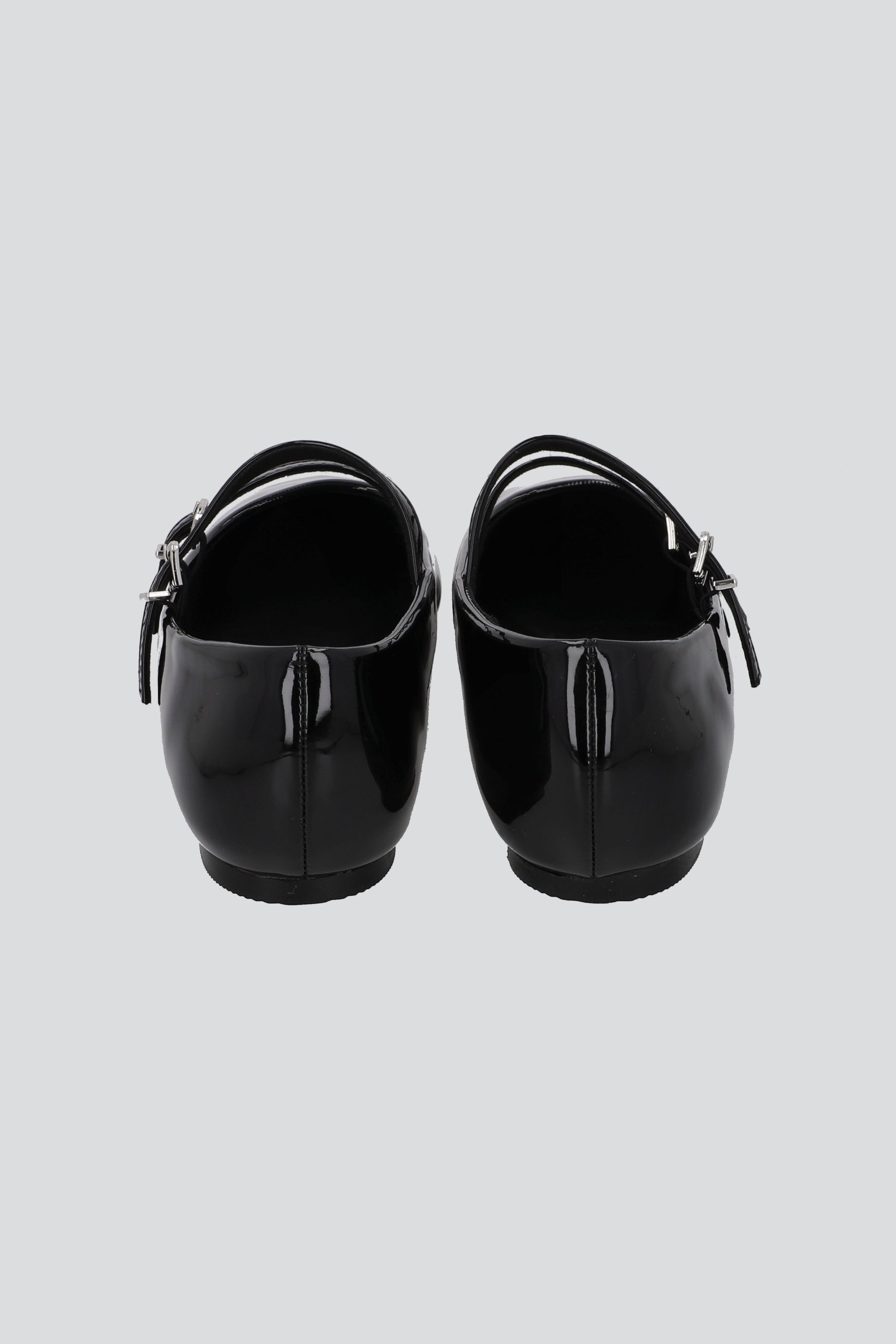 FLAT TIRAS MARY JANE NEGRO