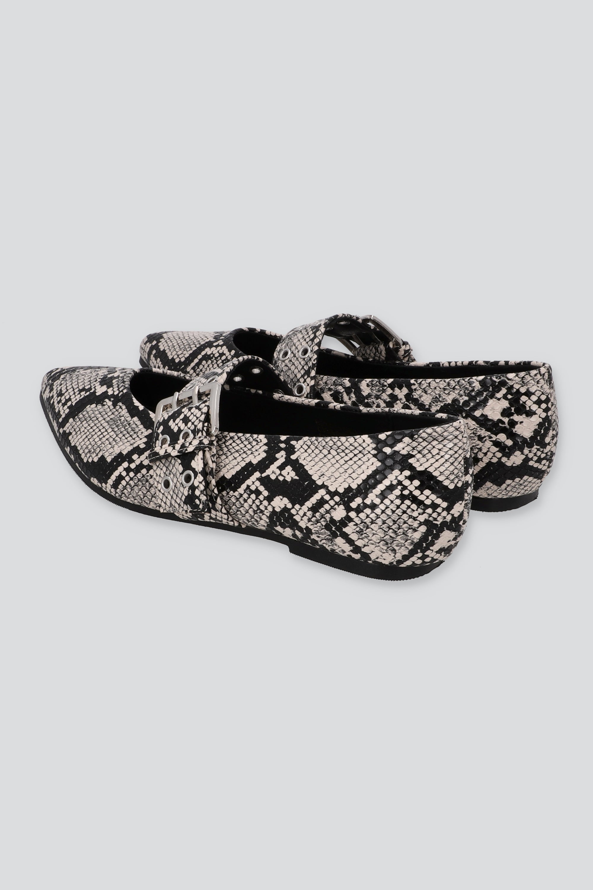 FLAT POINTY SERPIENTE GRIS COMBO