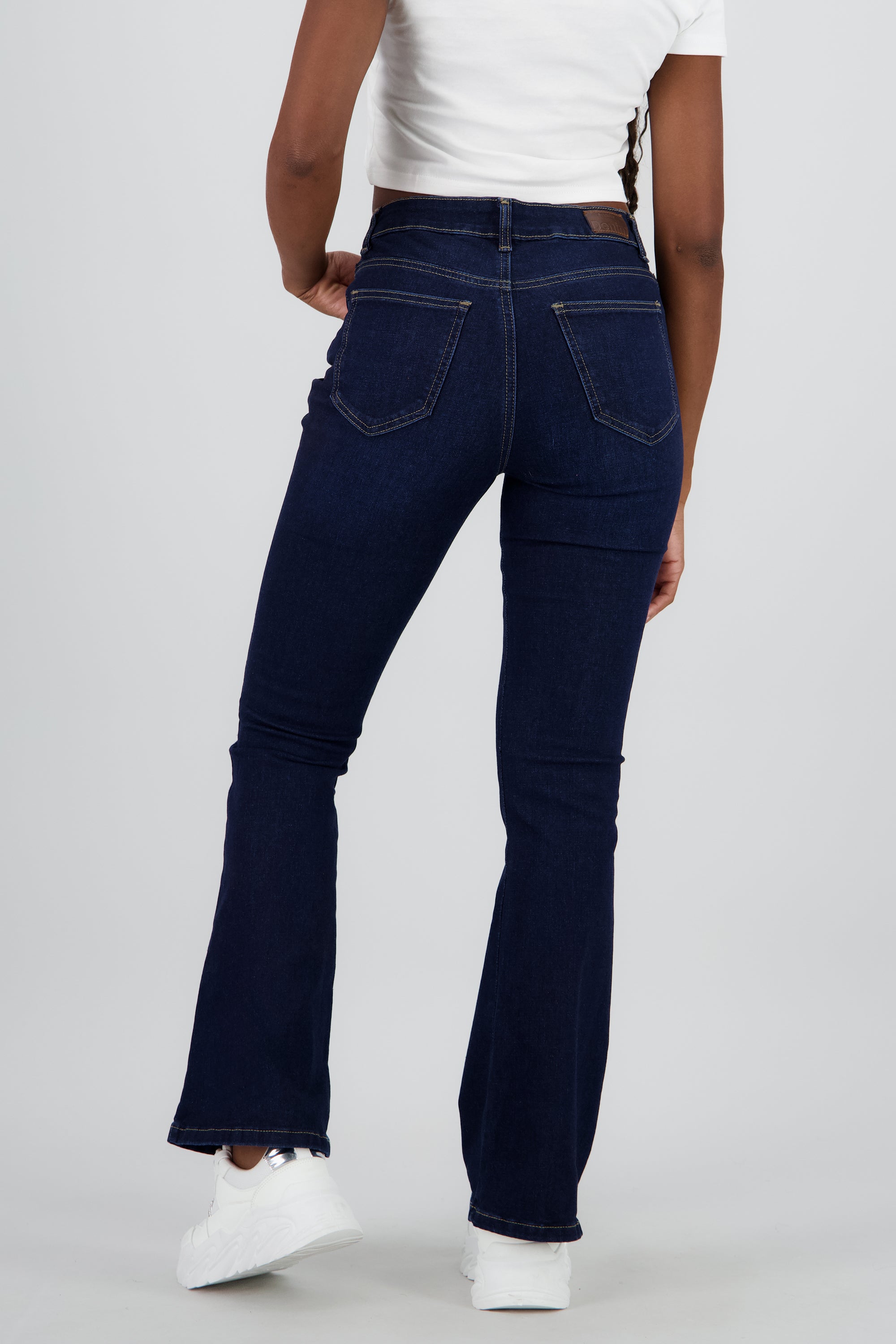 Jeans flare crop MEDIUM WASH