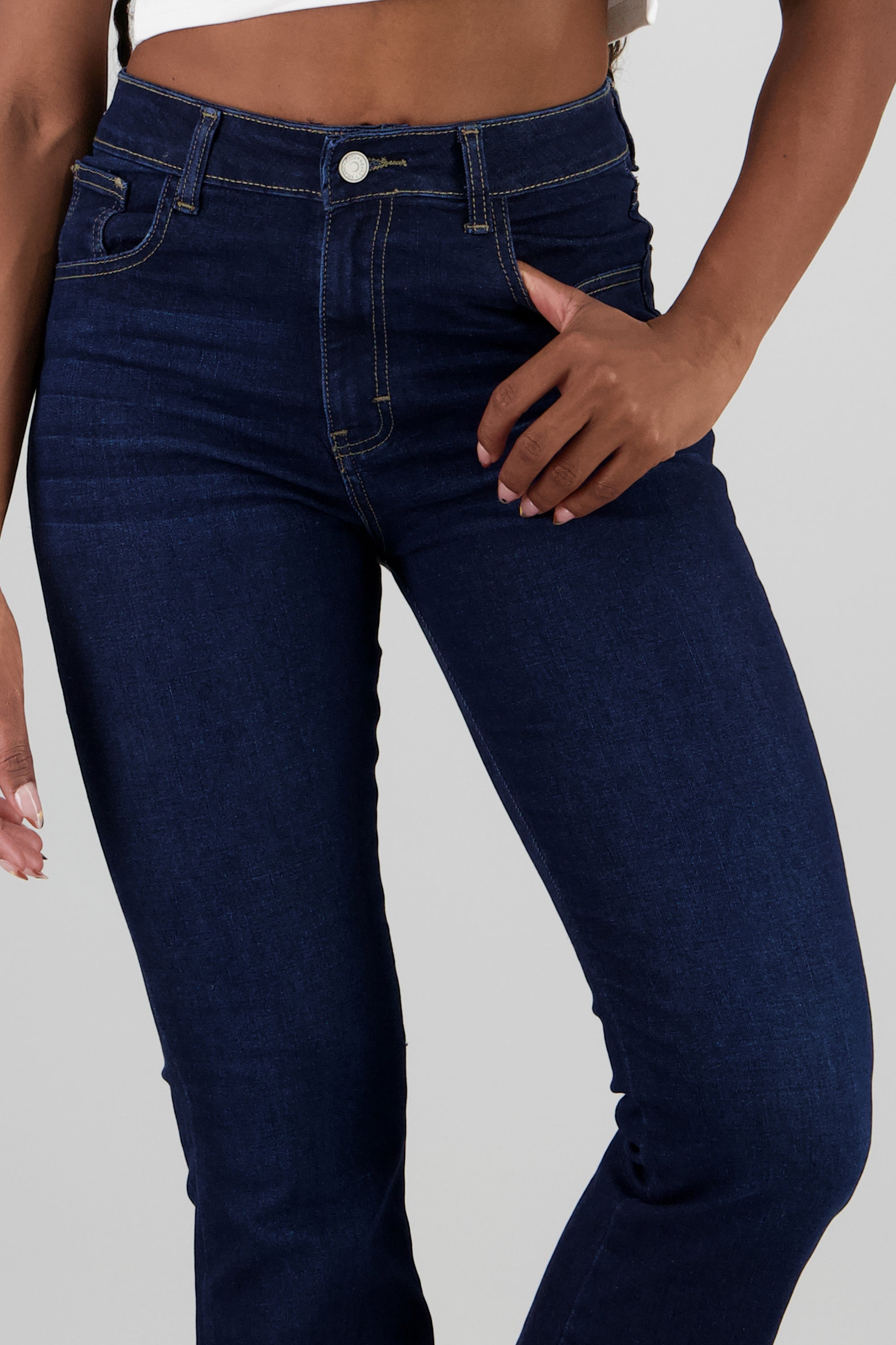 Jeans flare crop MEDIUM WASH