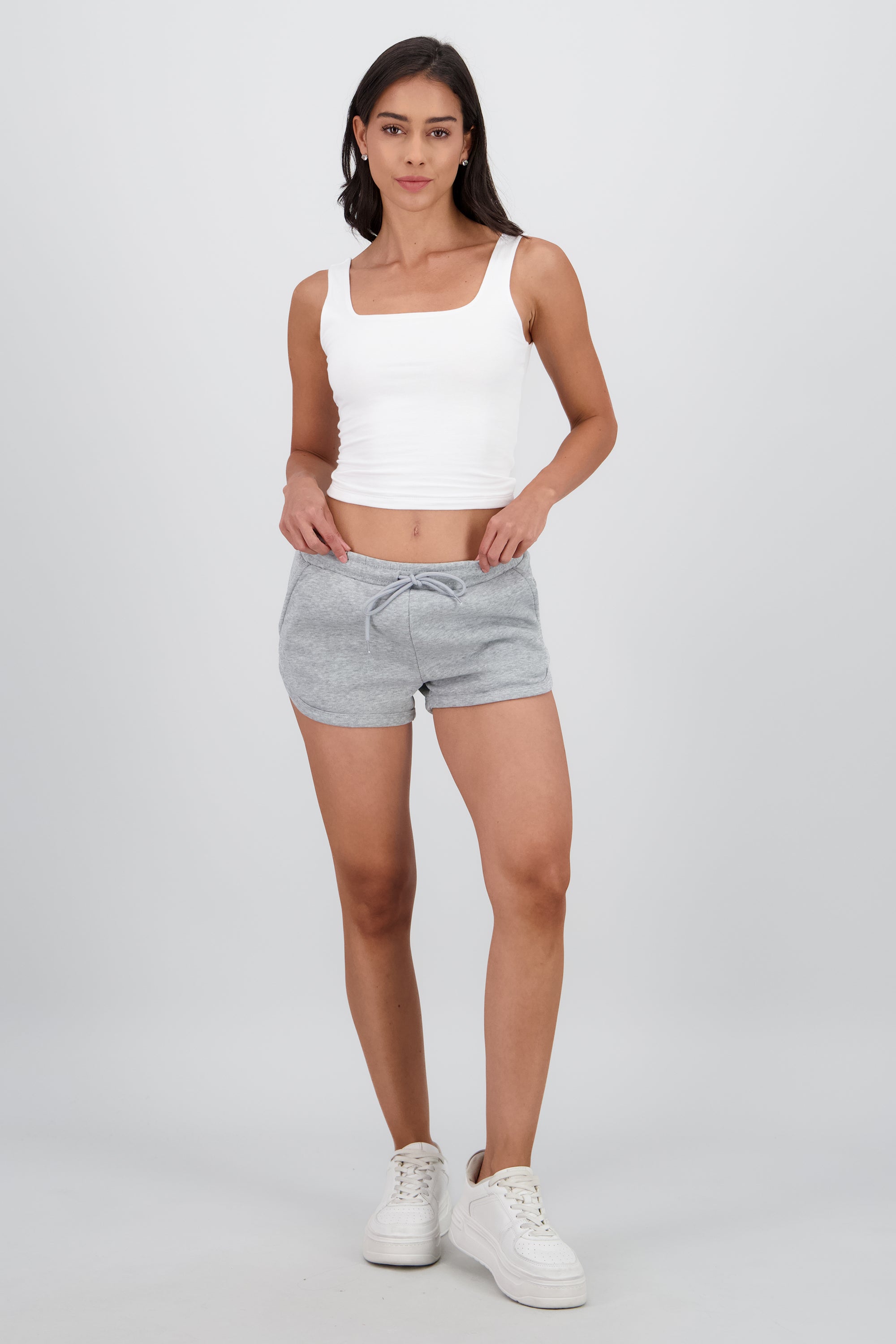 Short corto con afelpado adentro GRIS