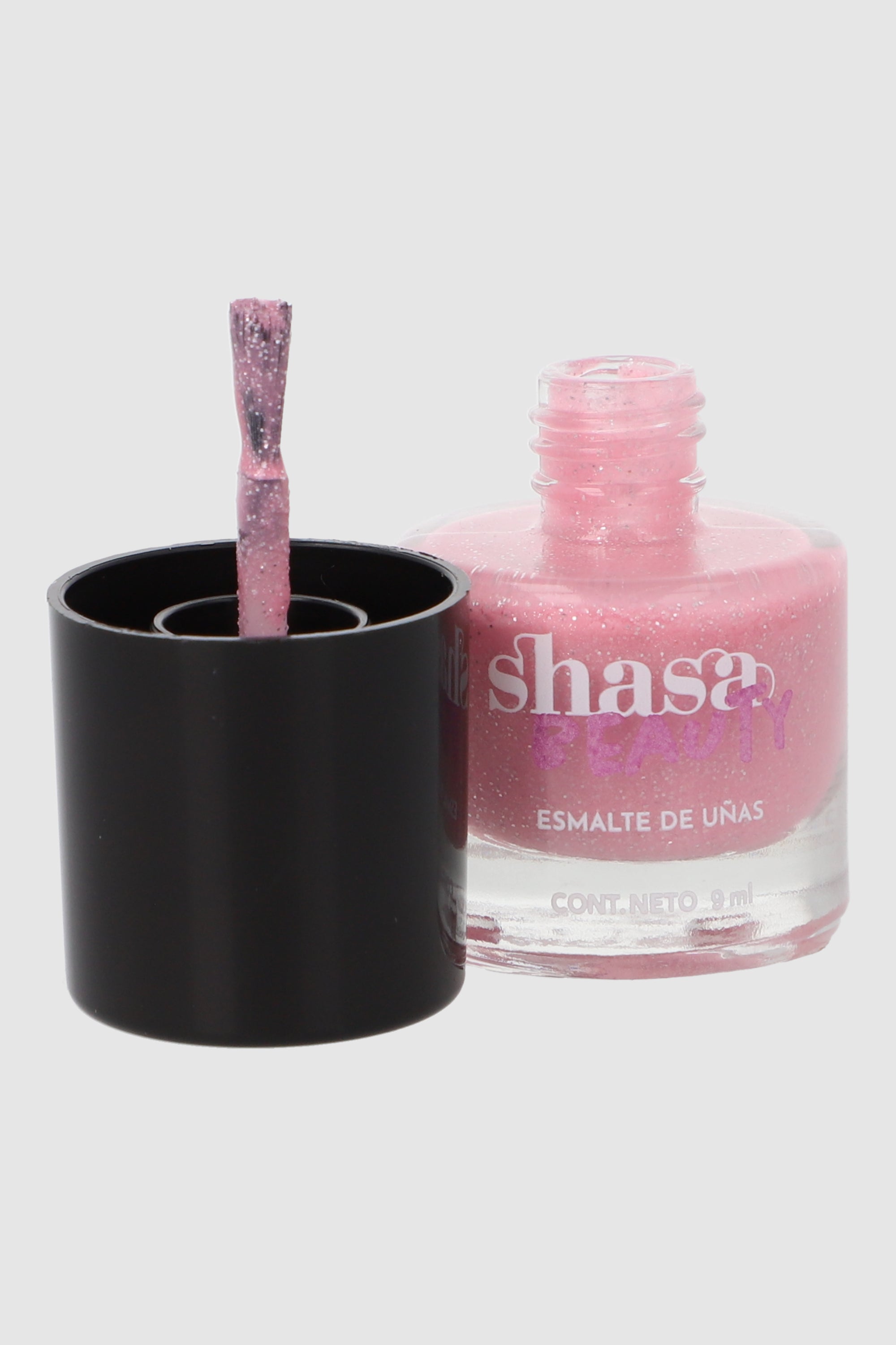 Esmalte efecto arena ROSA