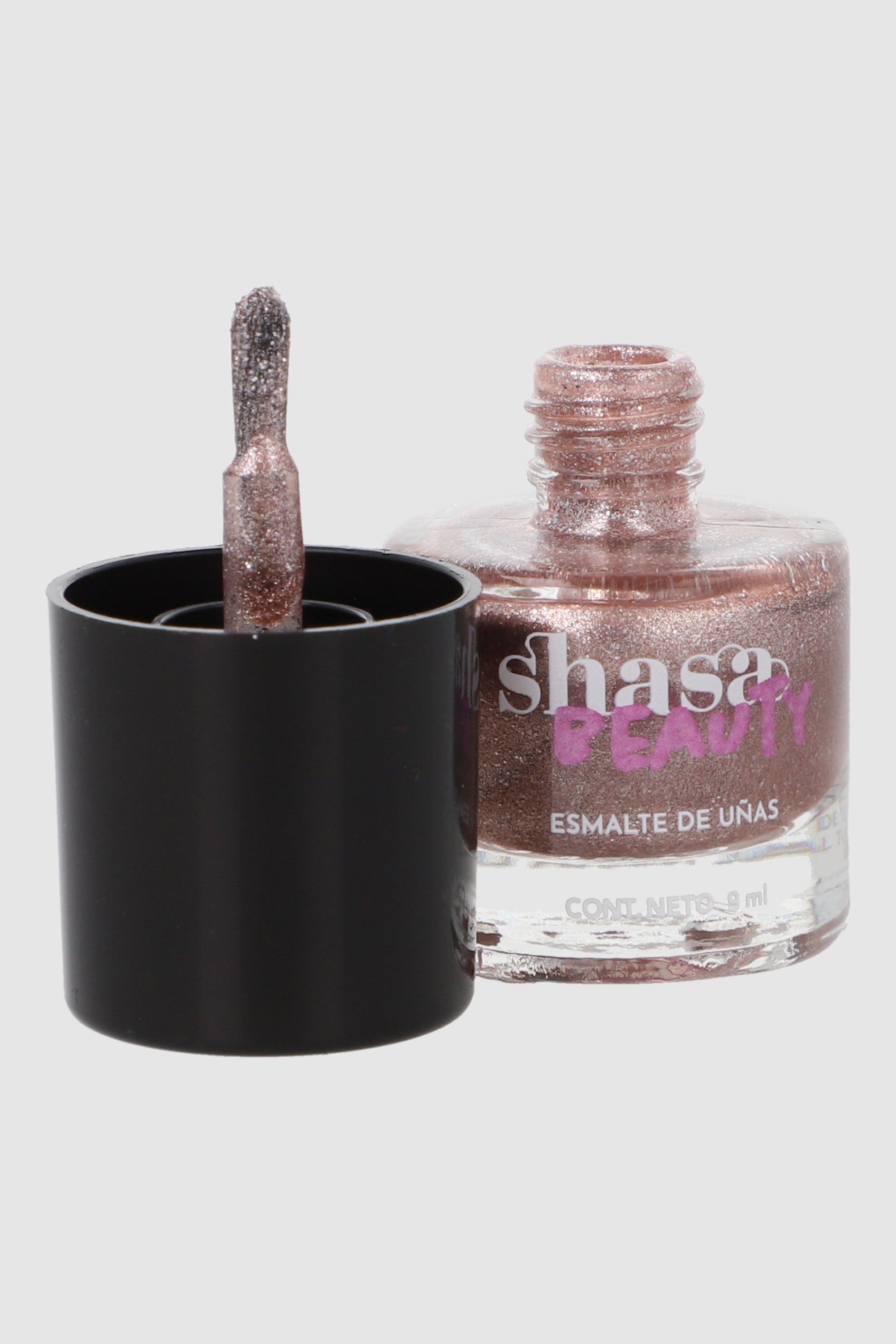 Esmalte mini brillos NUDE