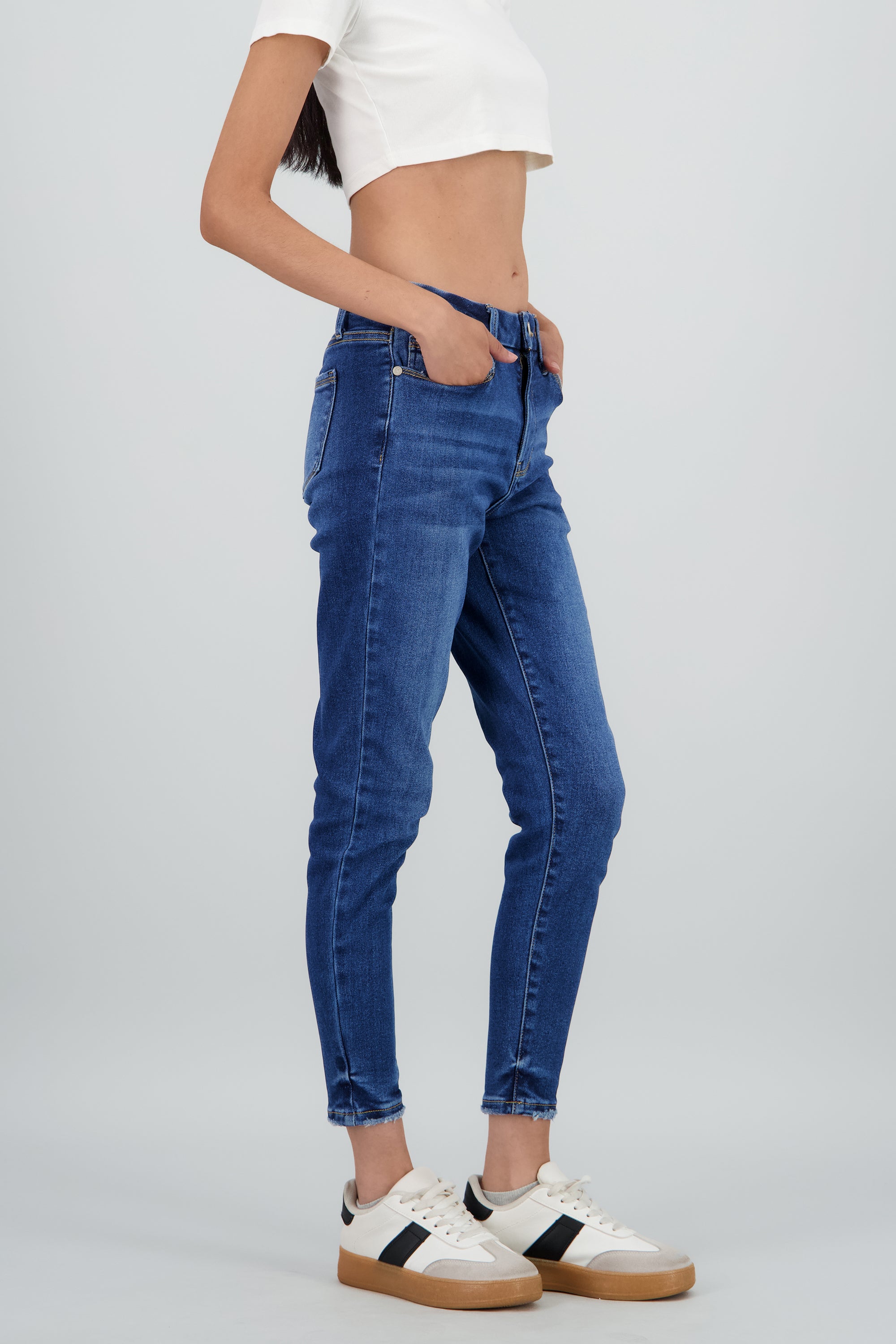 Jeans skinny mid rise MEDIUM WASH