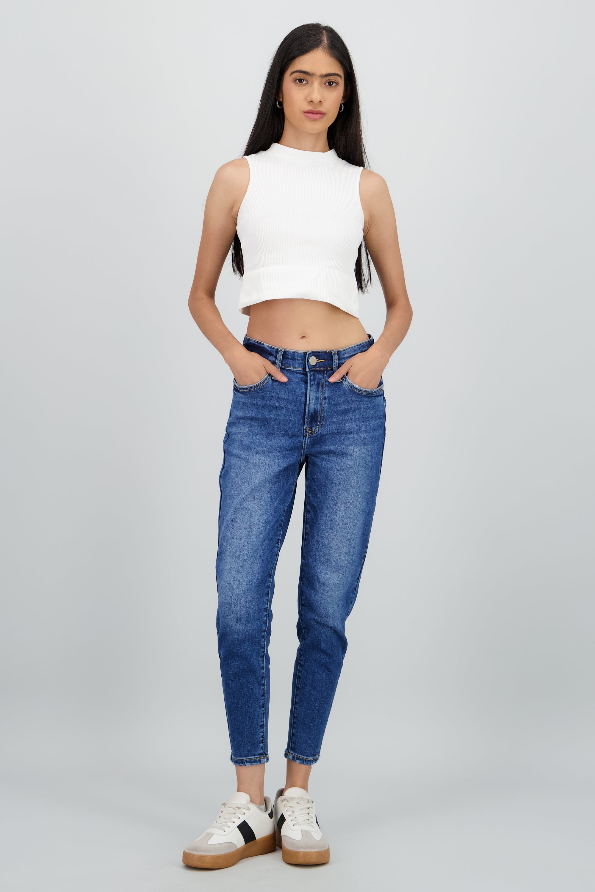 Jeans skinny elástico MEDIUM WASH