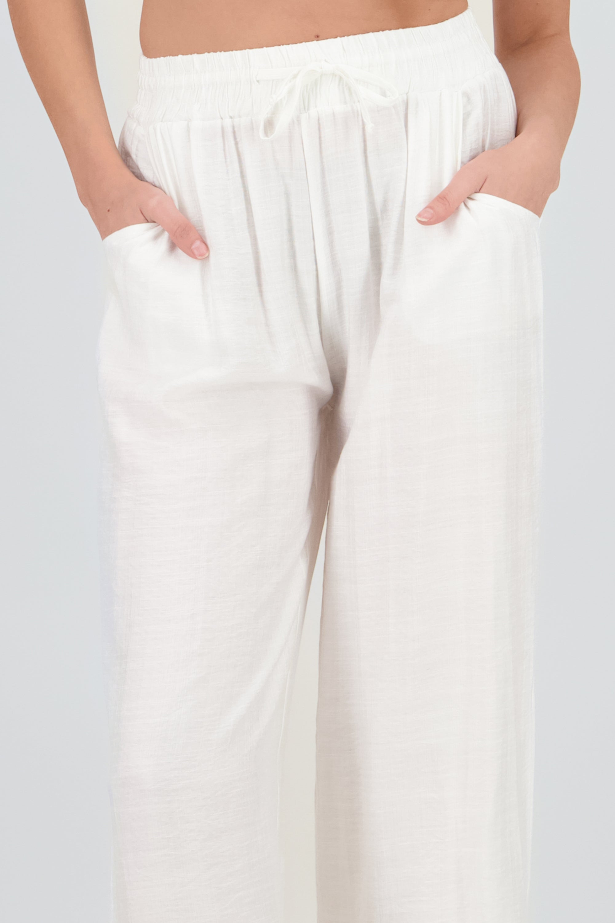 Pantalón Amplio BLANCO