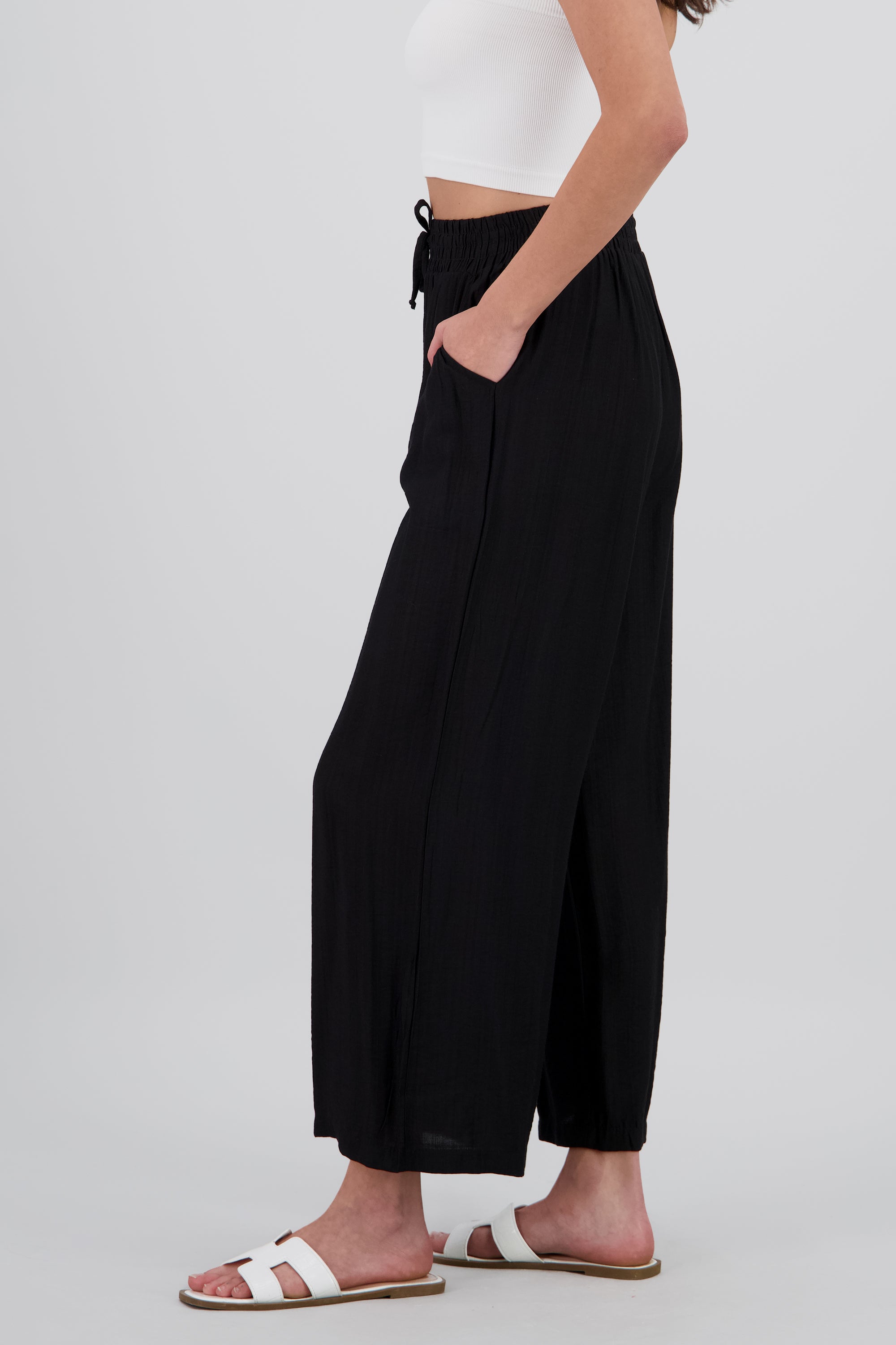 Pantalón Amplio NEGRO