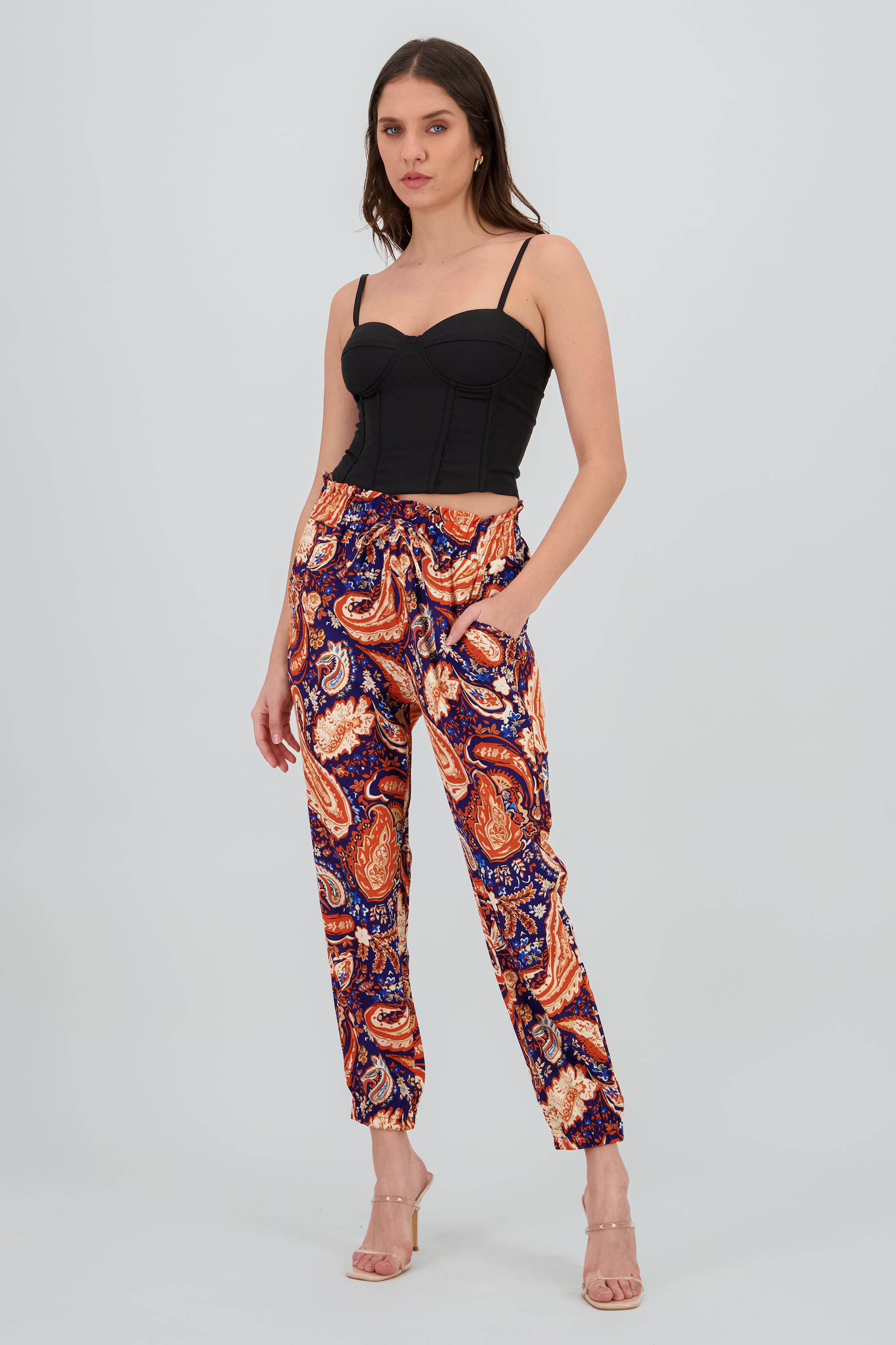 Pantalón Estampado MULTICOLOR