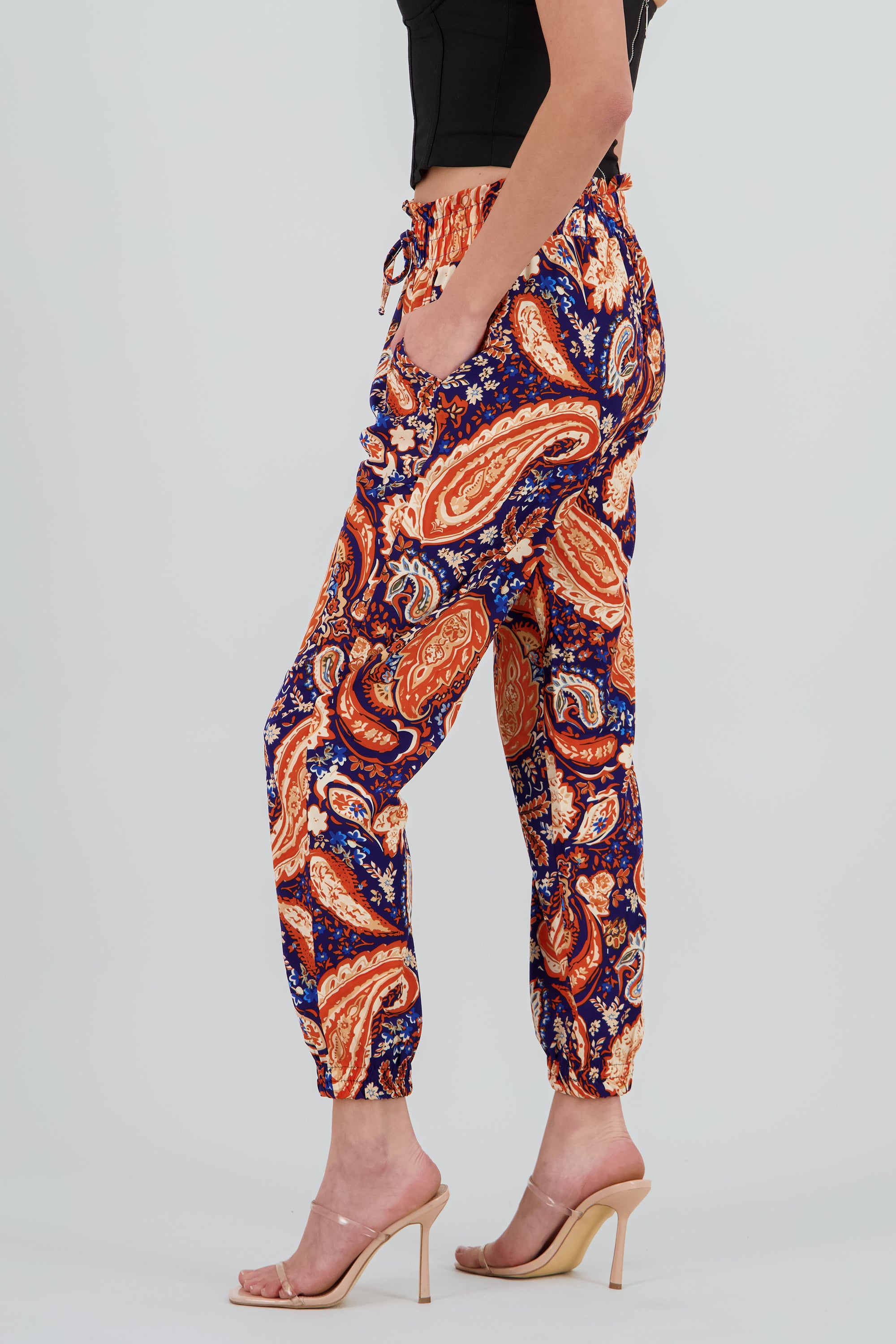Pantalón Estampado MULTICOLOR