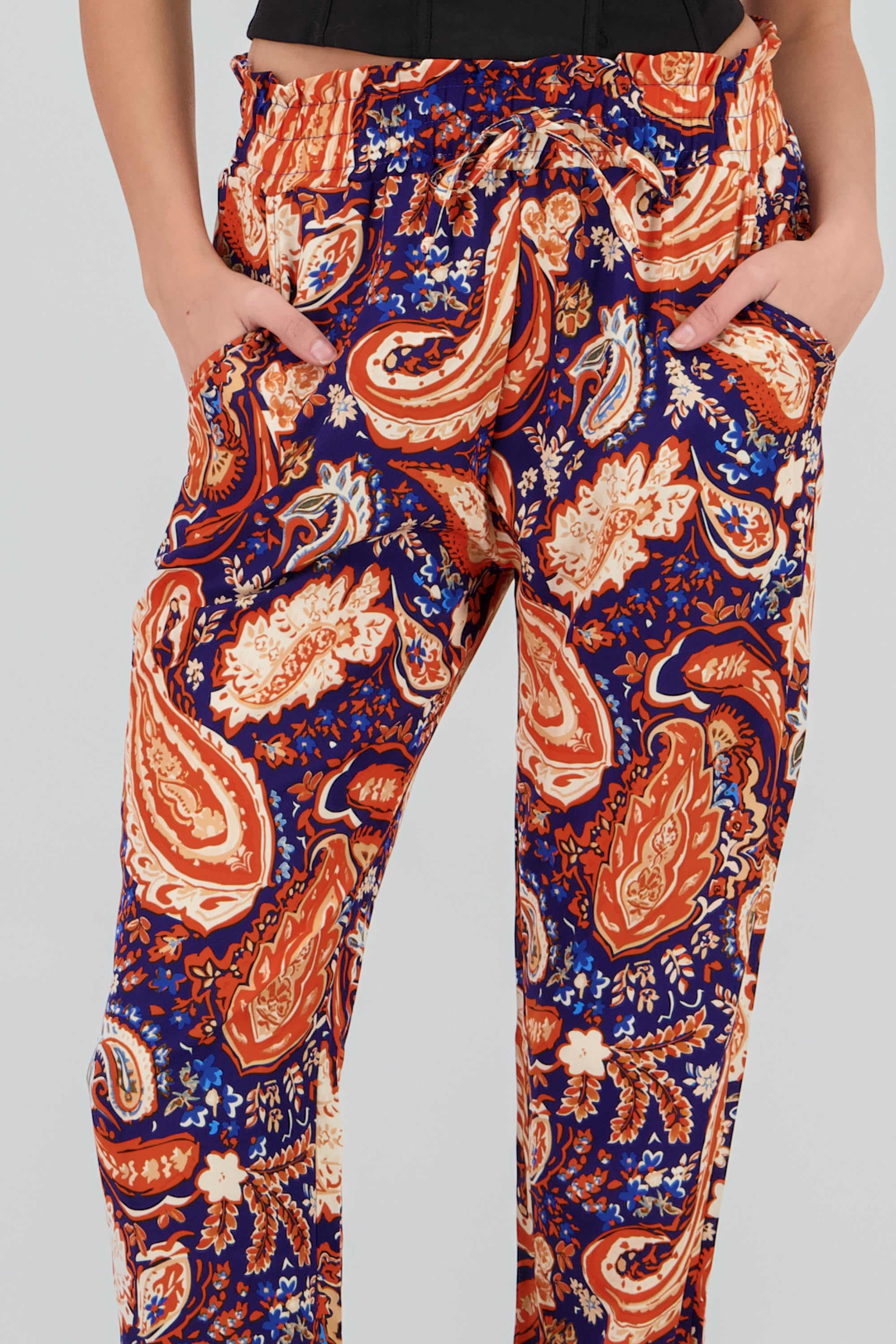 Pantalón Estampado MULTICOLOR