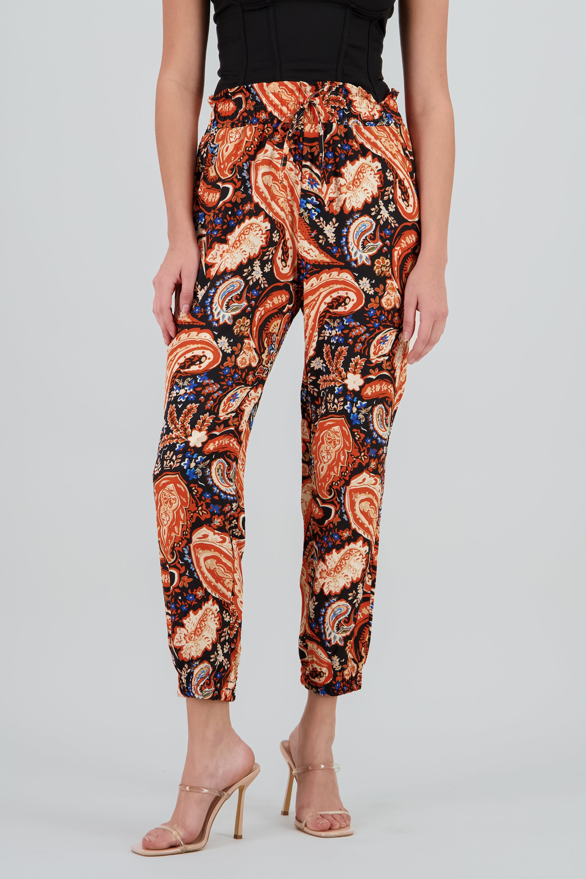 Pantalón Estampado NARANJA COMBO