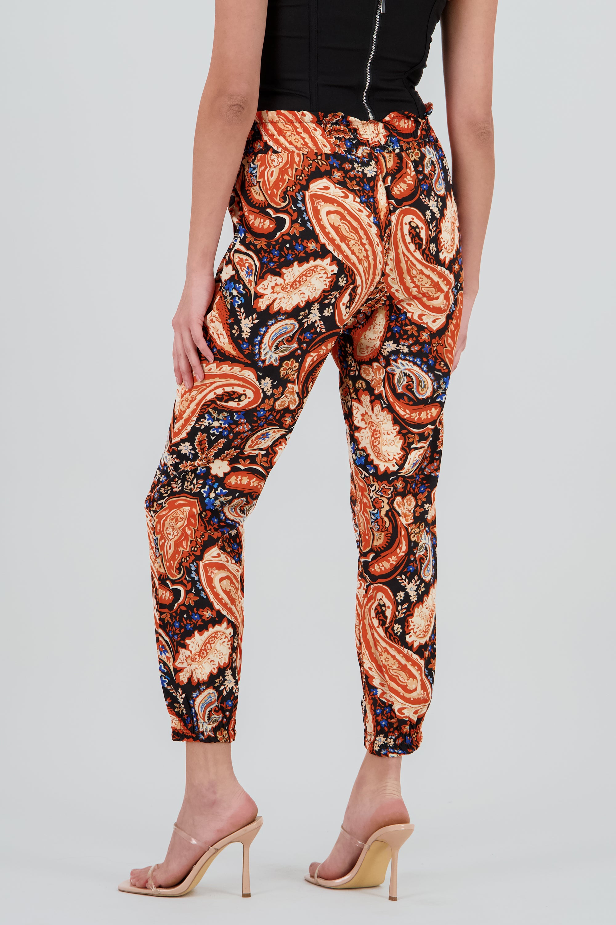Pantalón Estampado NARANJA COMBO