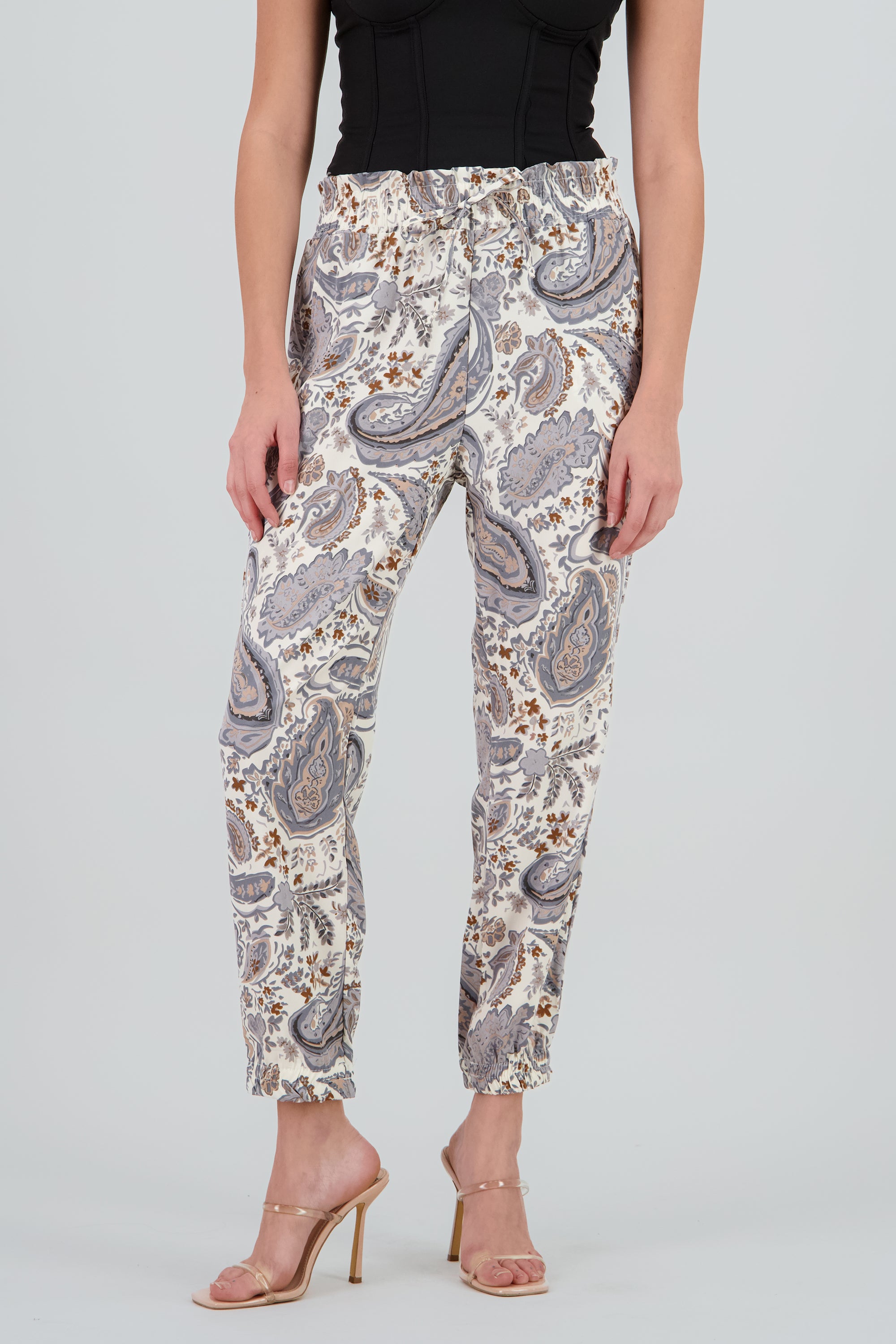 Pantalón Estampado GRIS COMBO