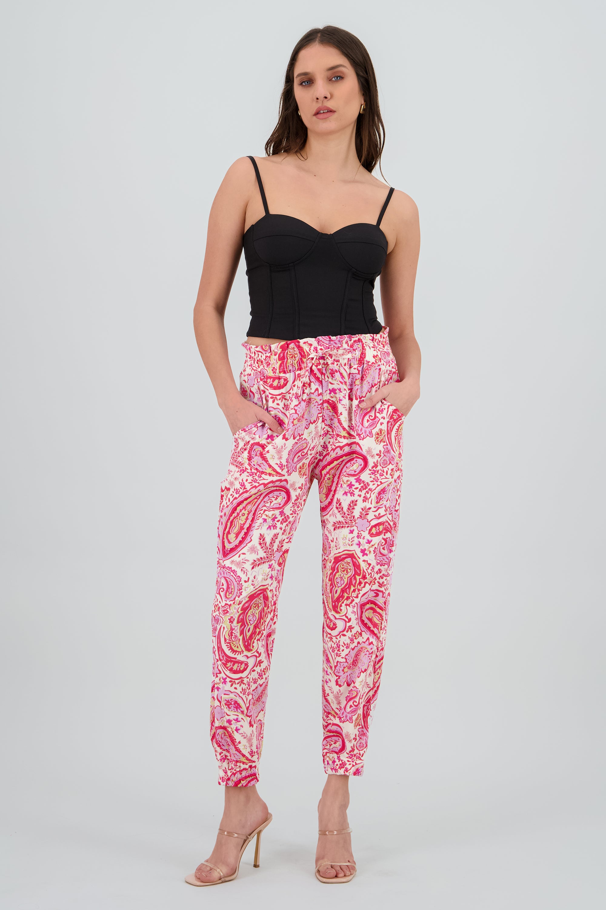 Pantalón Estampado ROSA COMBO