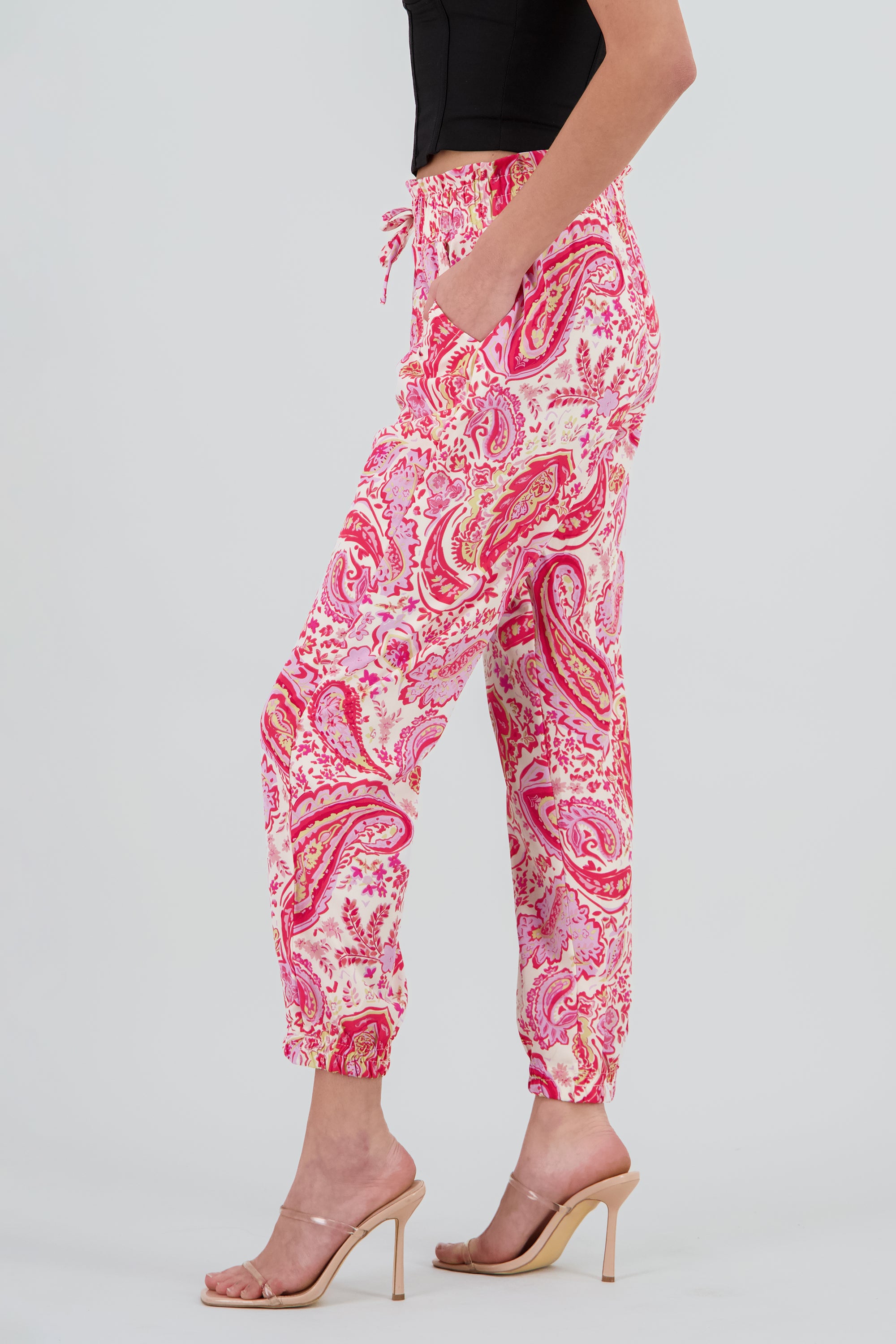 Pantalón Estampado ROSA COMBO