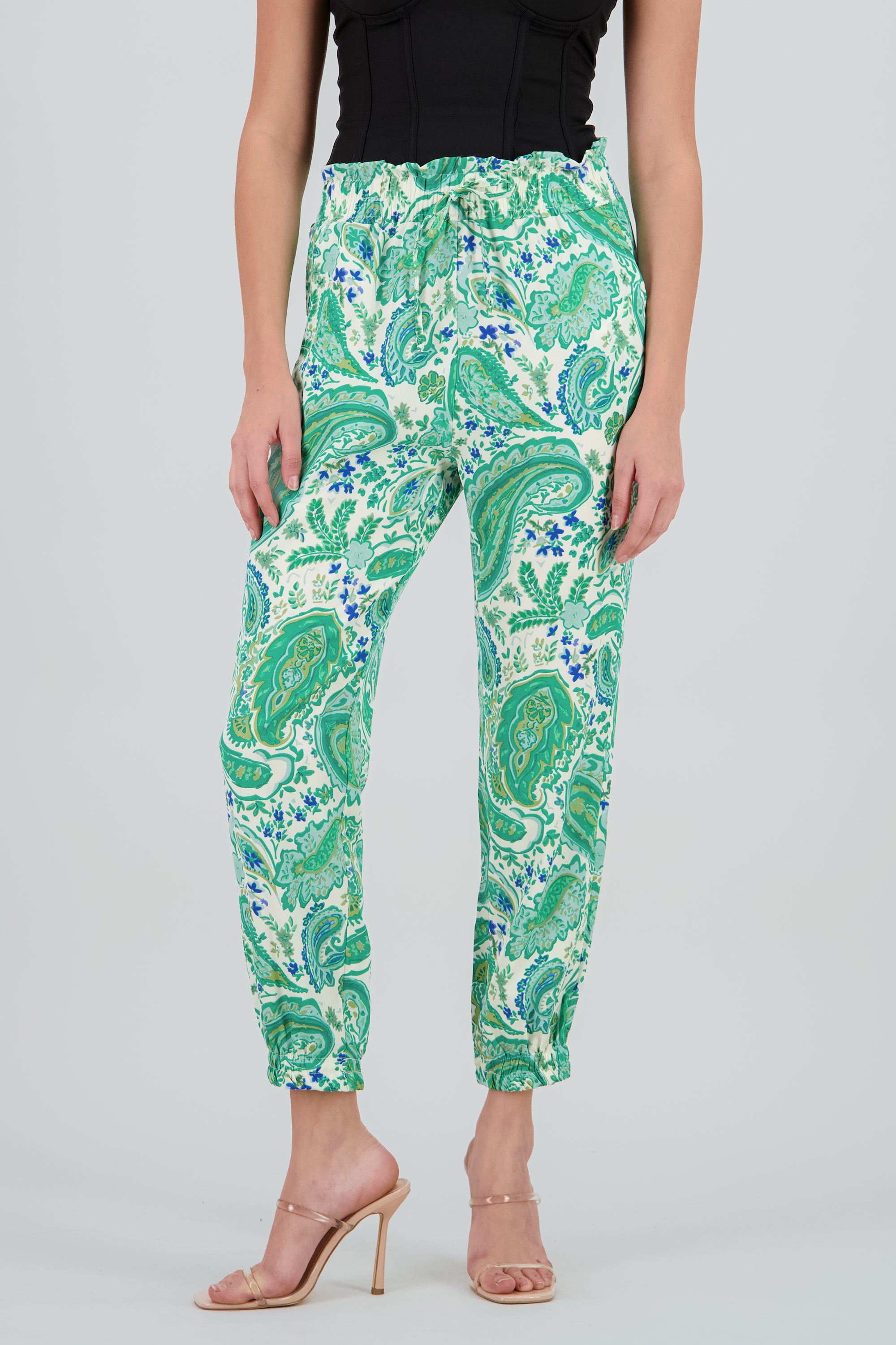 Pantalón Estampado VERDE COMBO