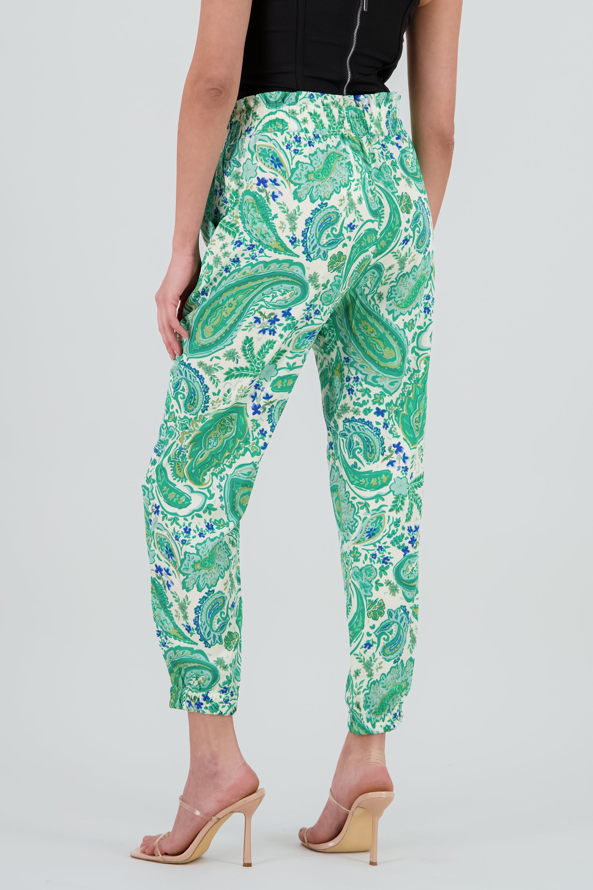 Pantalón Estampado VERDE COMBO