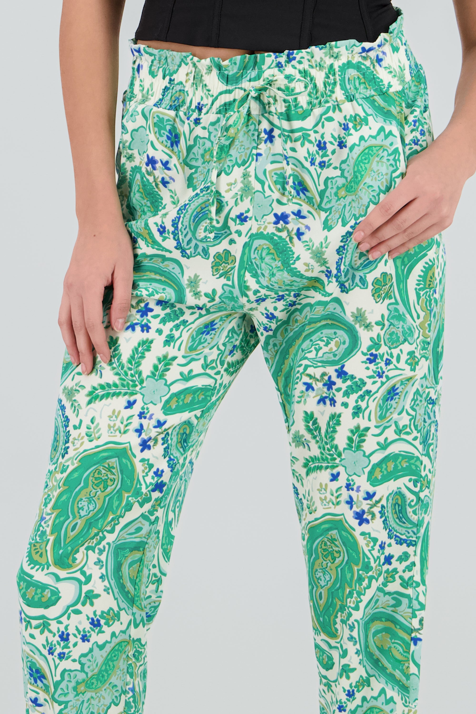 Pantalón Estampado VERDE COMBO