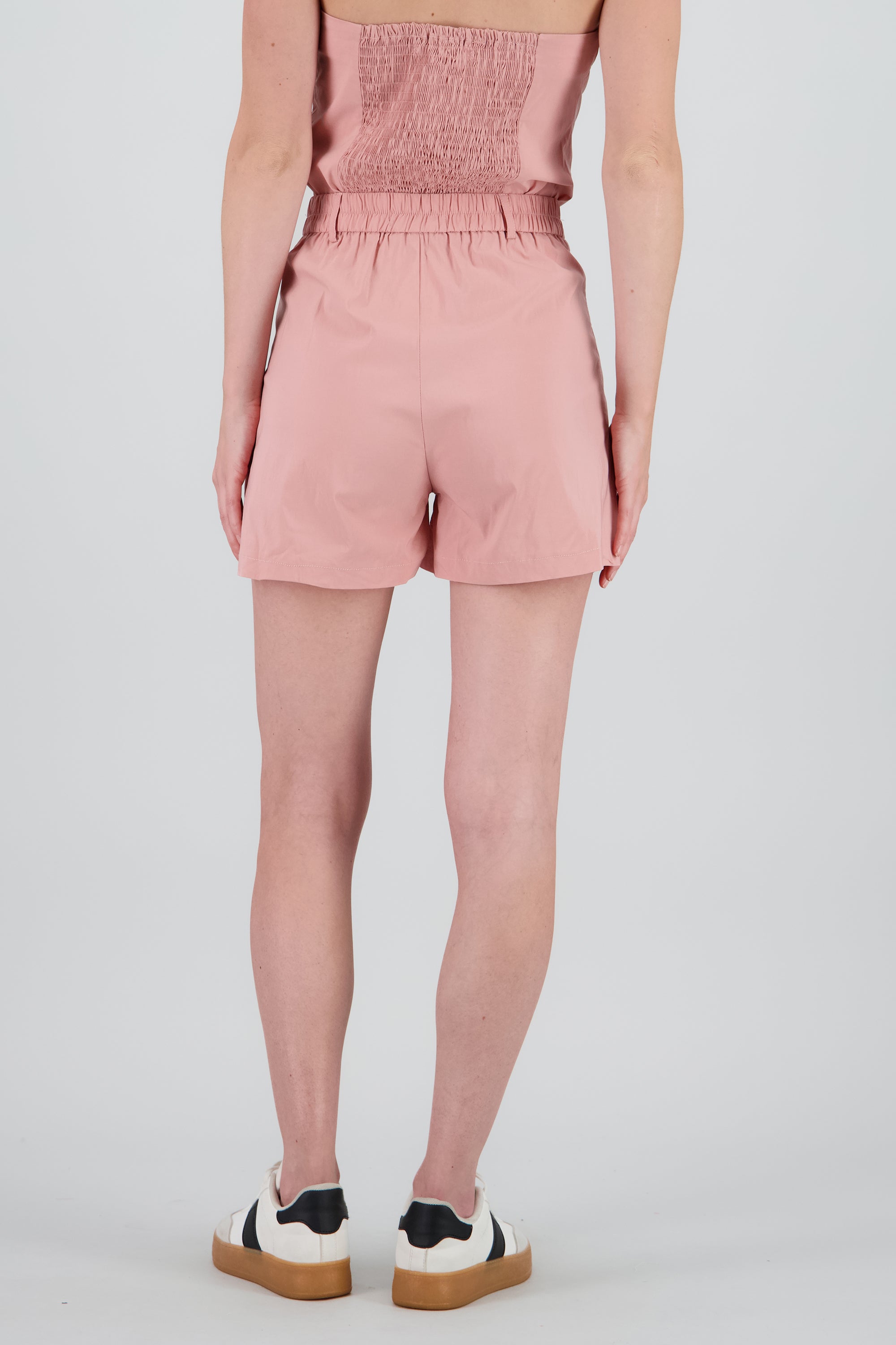 Short mini rayas PALO DE ROSA