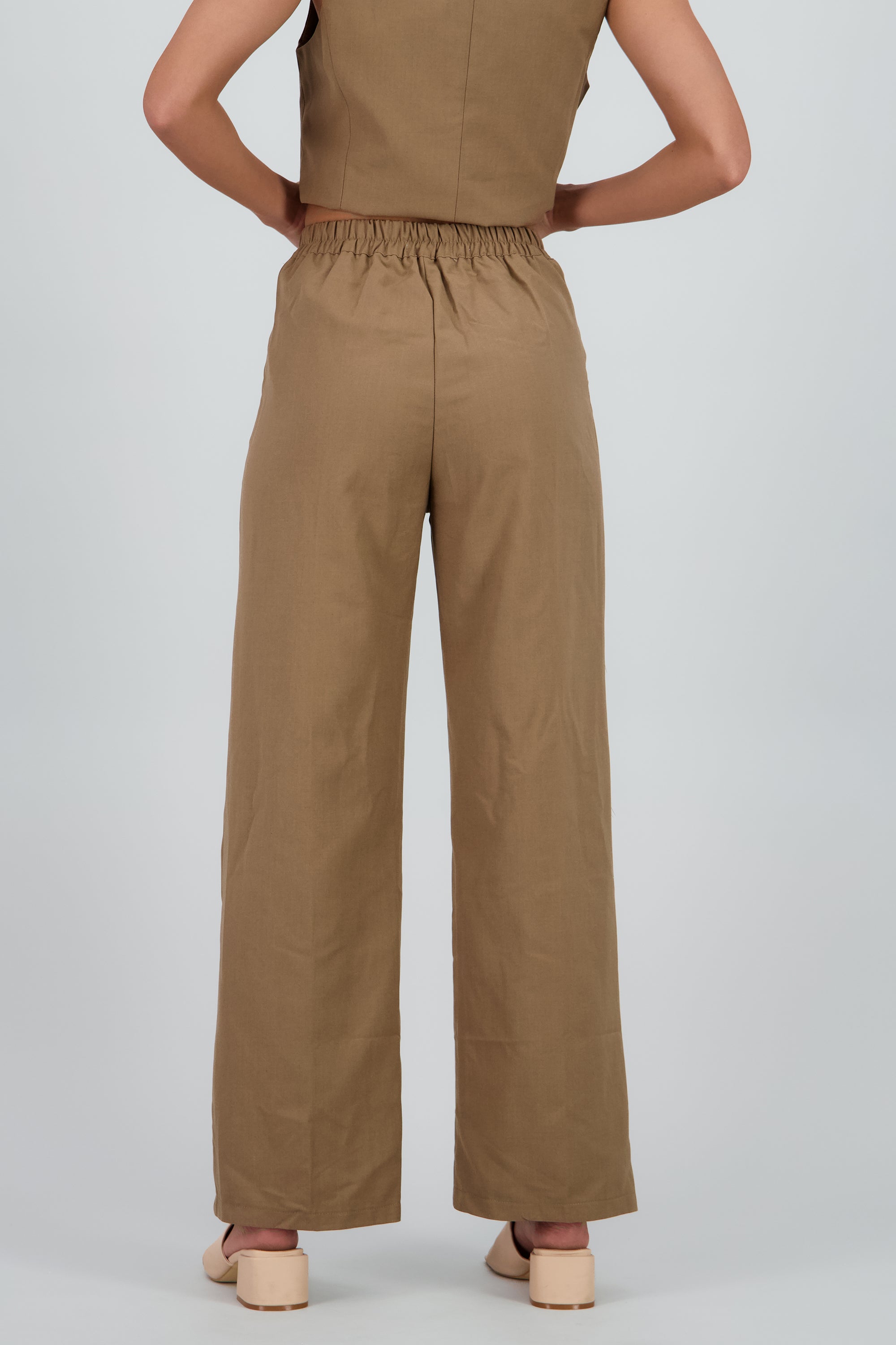 Pantalon sastre wide leg Hypsters CAFE