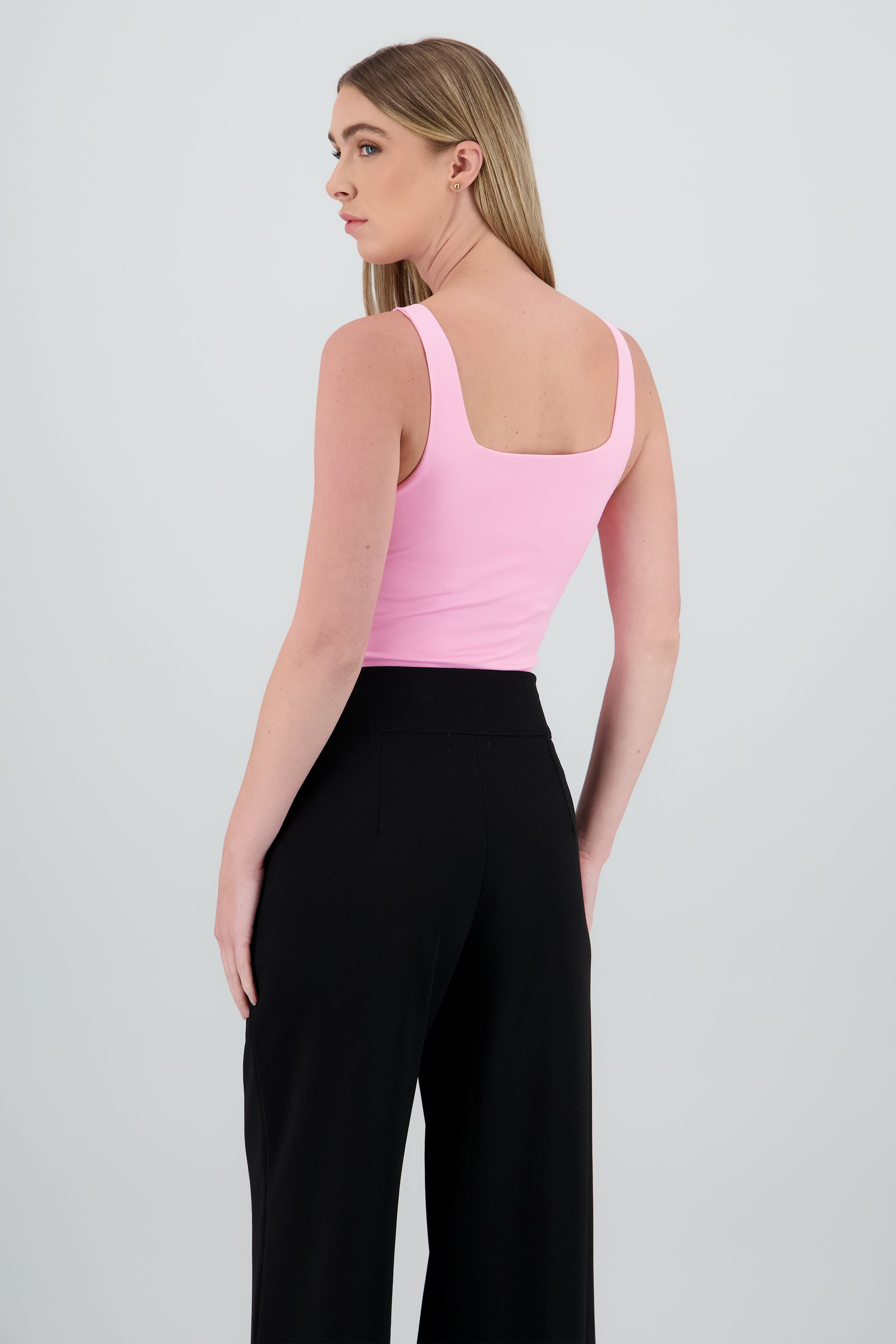 Bodysuit sin manga liso ROSA PASTEL