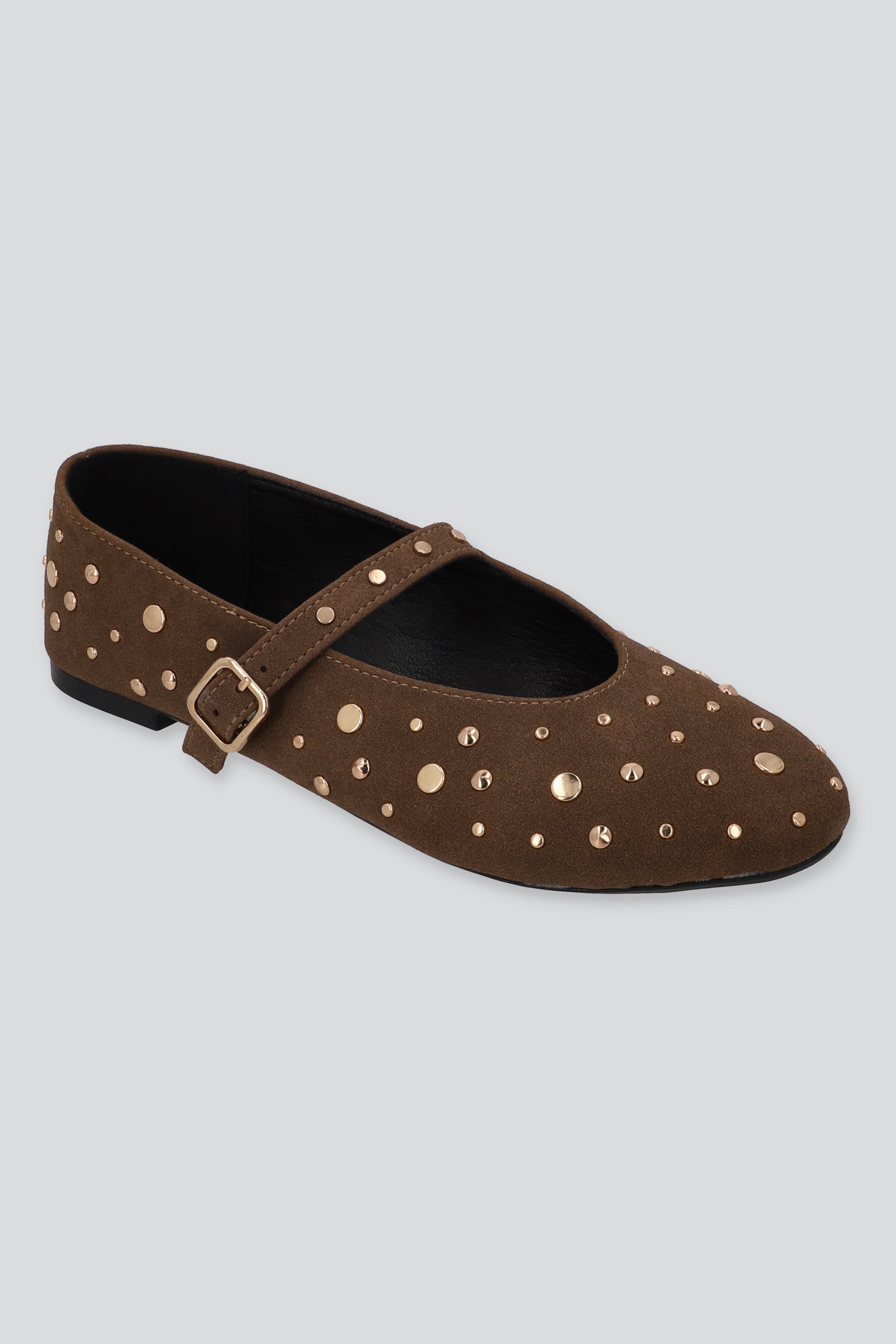 Flat mary jane estoperol bola tamaño CAFE
