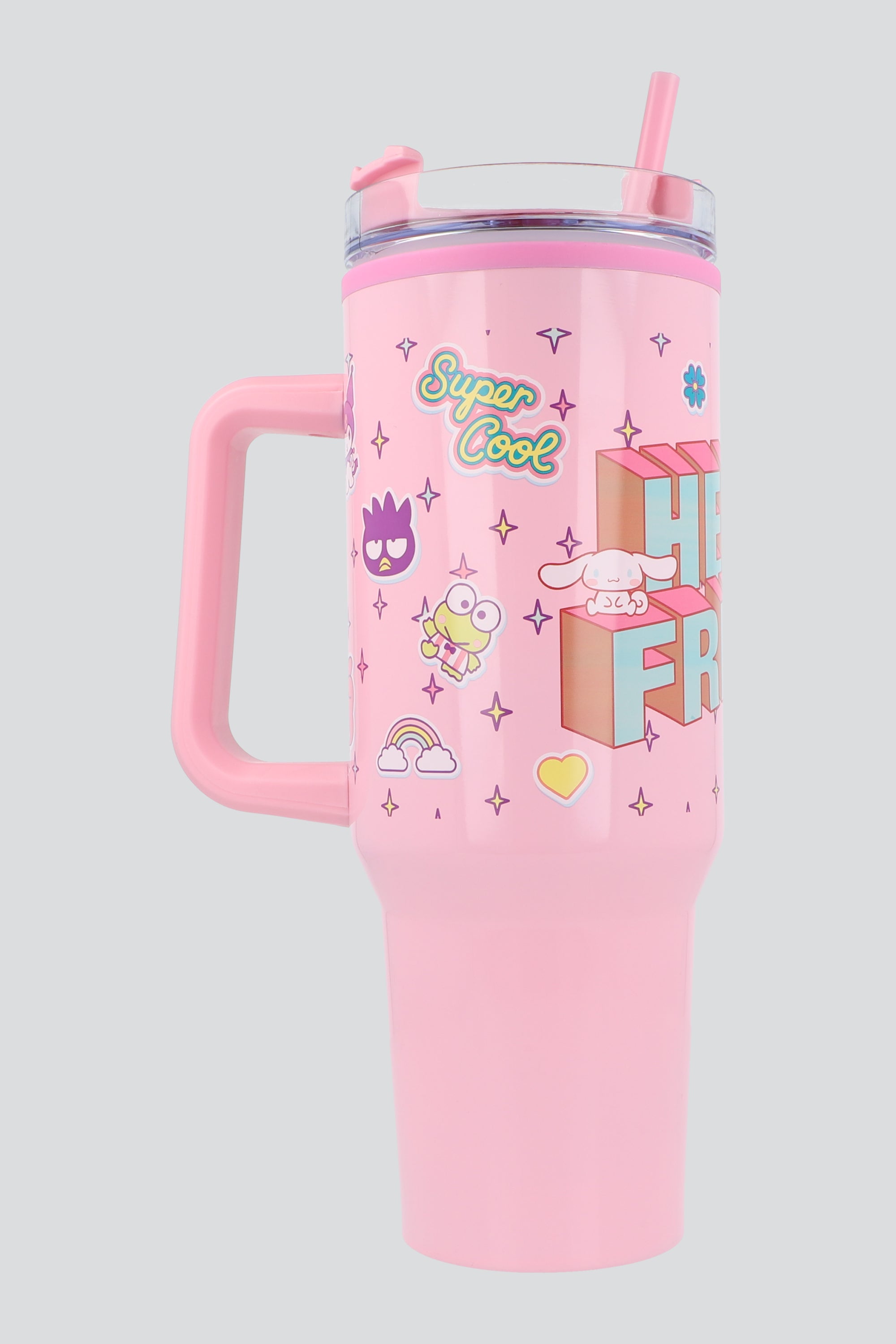 Vaso Asa Hello Kitty Amigos 1200 ml ROSA COMBO