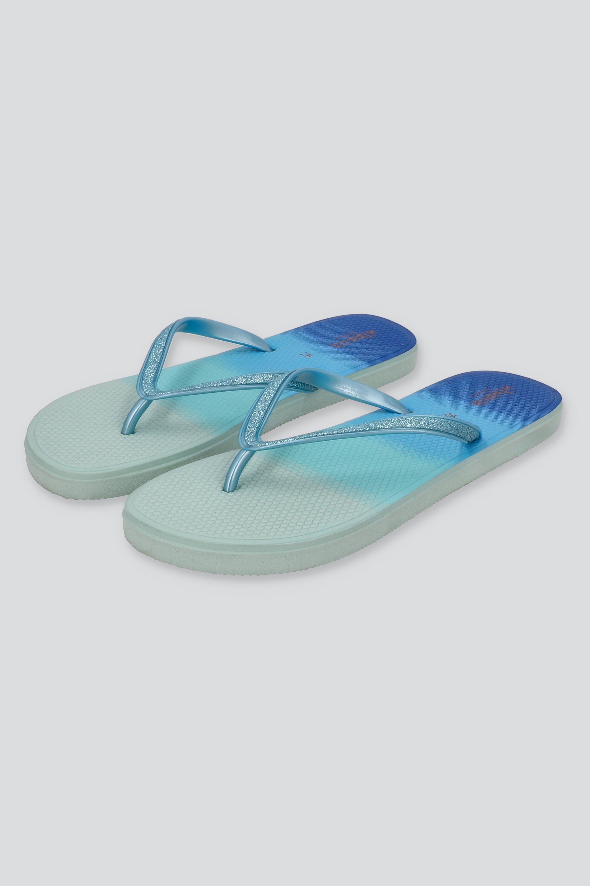 FLIP FLOP OMBRE GLITTER AZUL