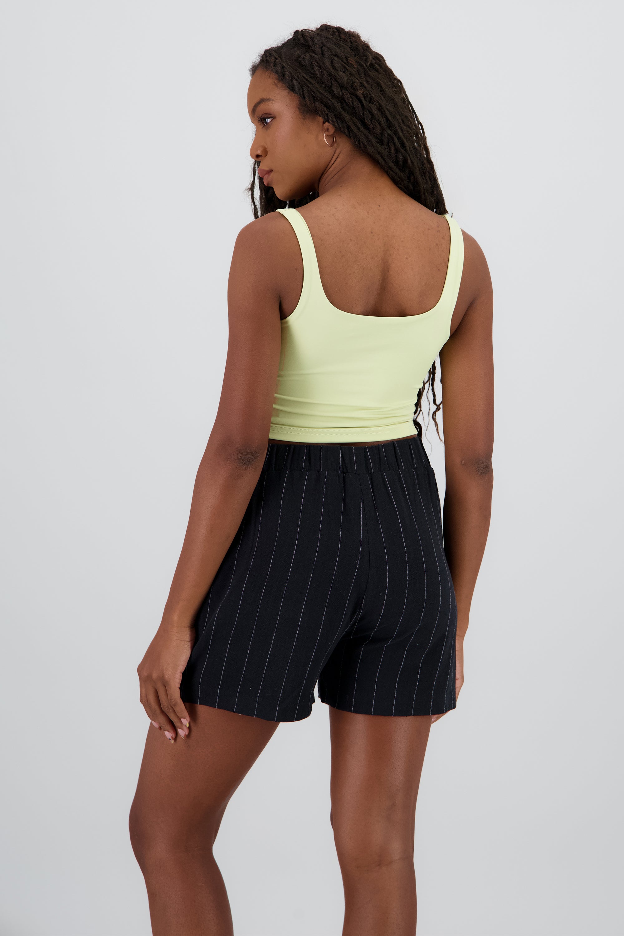 Top tirantes cuello redondo VERDE CLARO