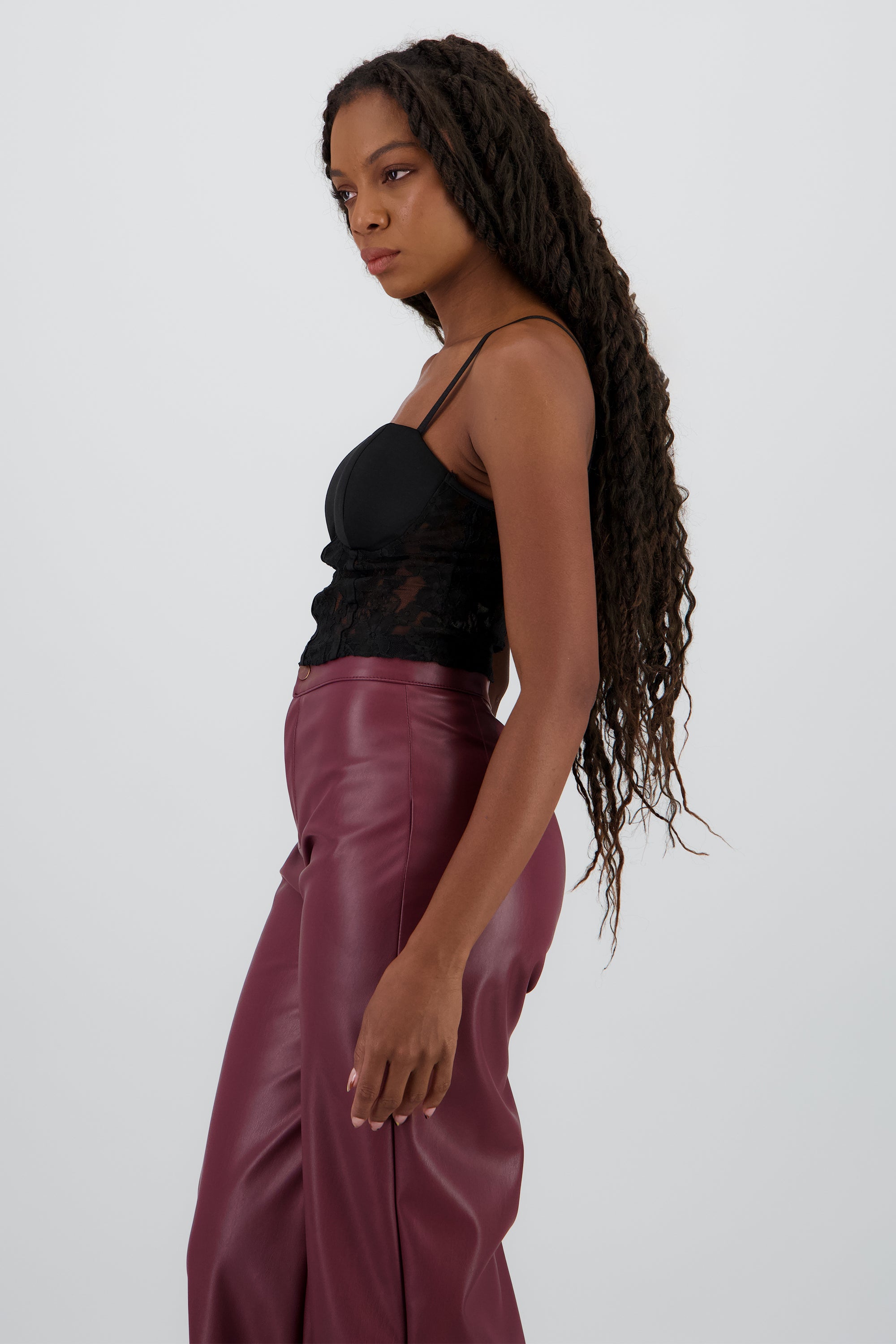 CORSET DET ENCAJE NEGRO