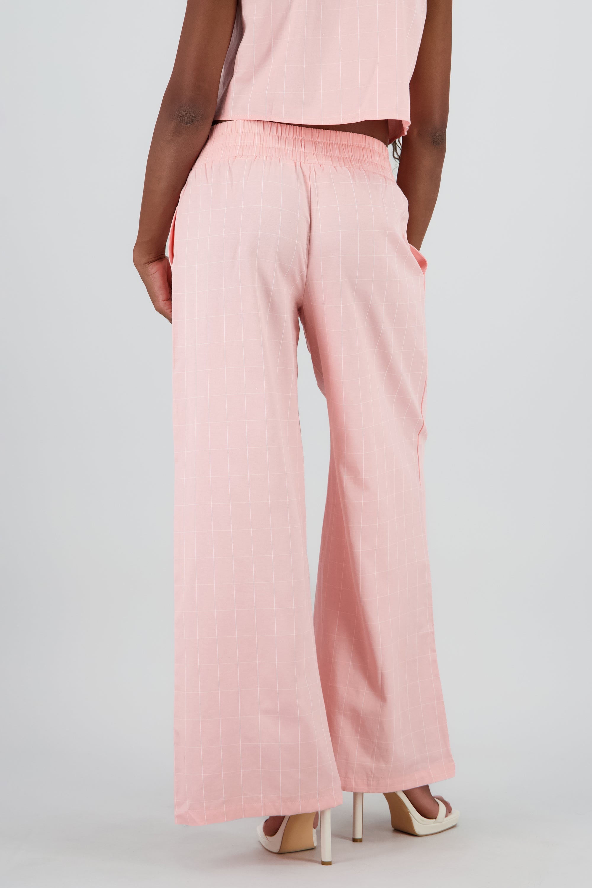 Pantalon amplio fluido wide leg ROSA