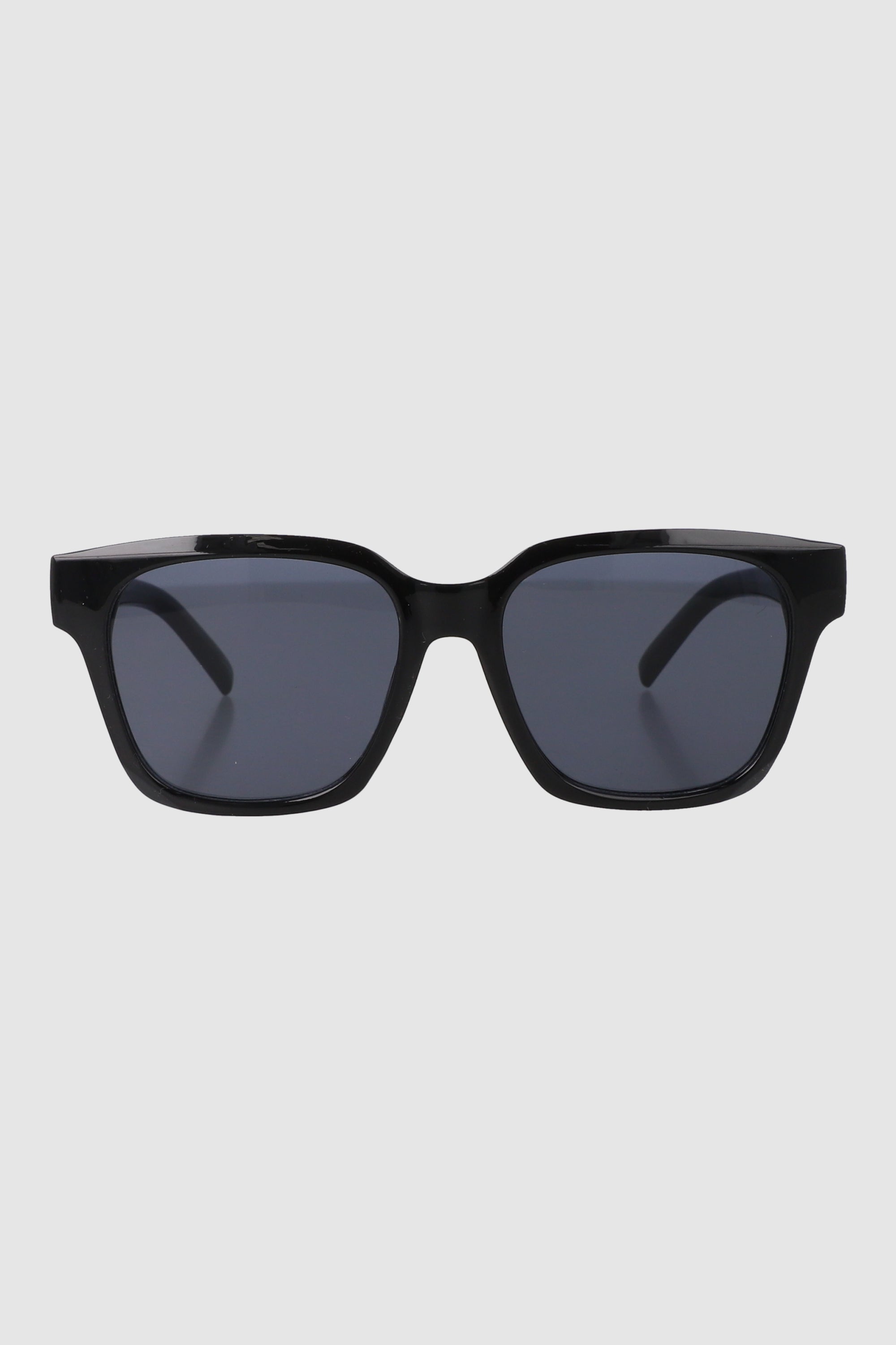 Lente cuadrado ancho traslucido NEGRO