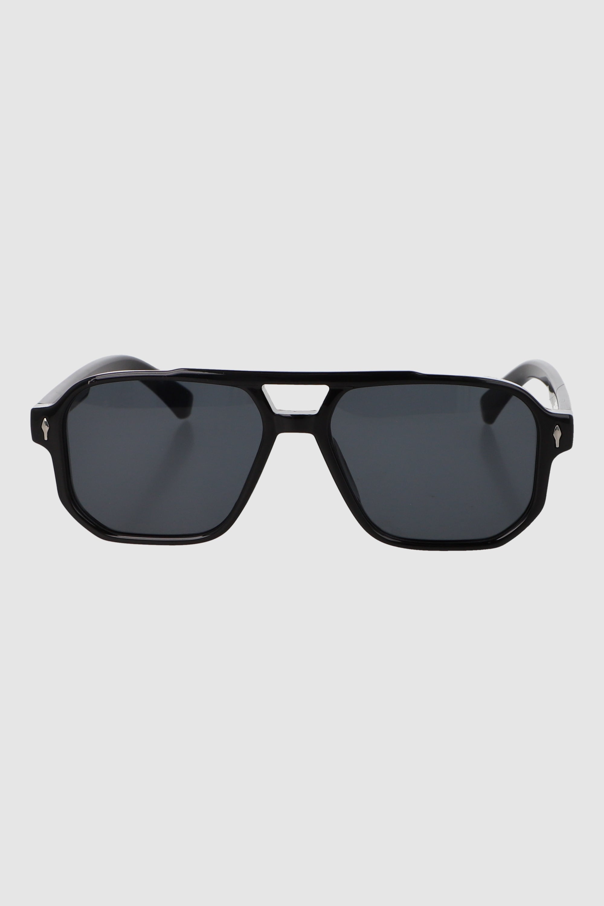 Lente hipster retro varilla contraste NEGRO