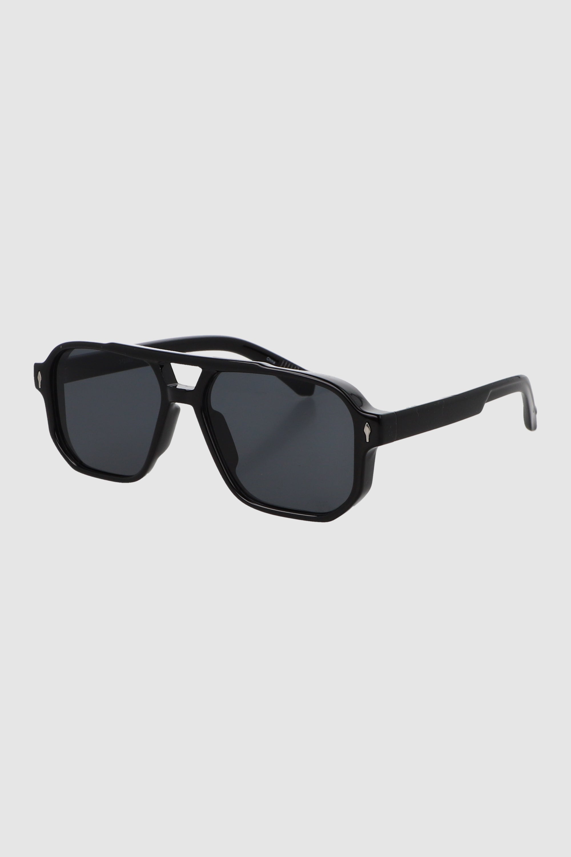 Lente hipster retro varilla contraste NEGRO